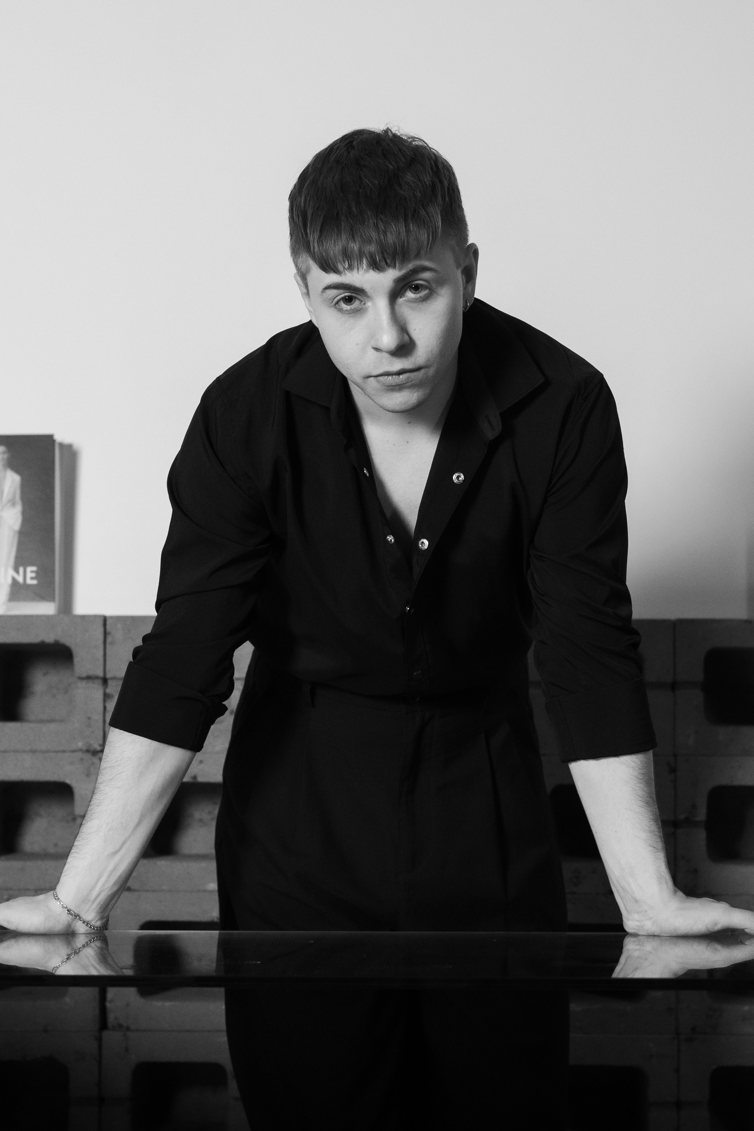 Мужской черно-белый портрет. Фотограф и видеограф в Москве Анна Матюхина