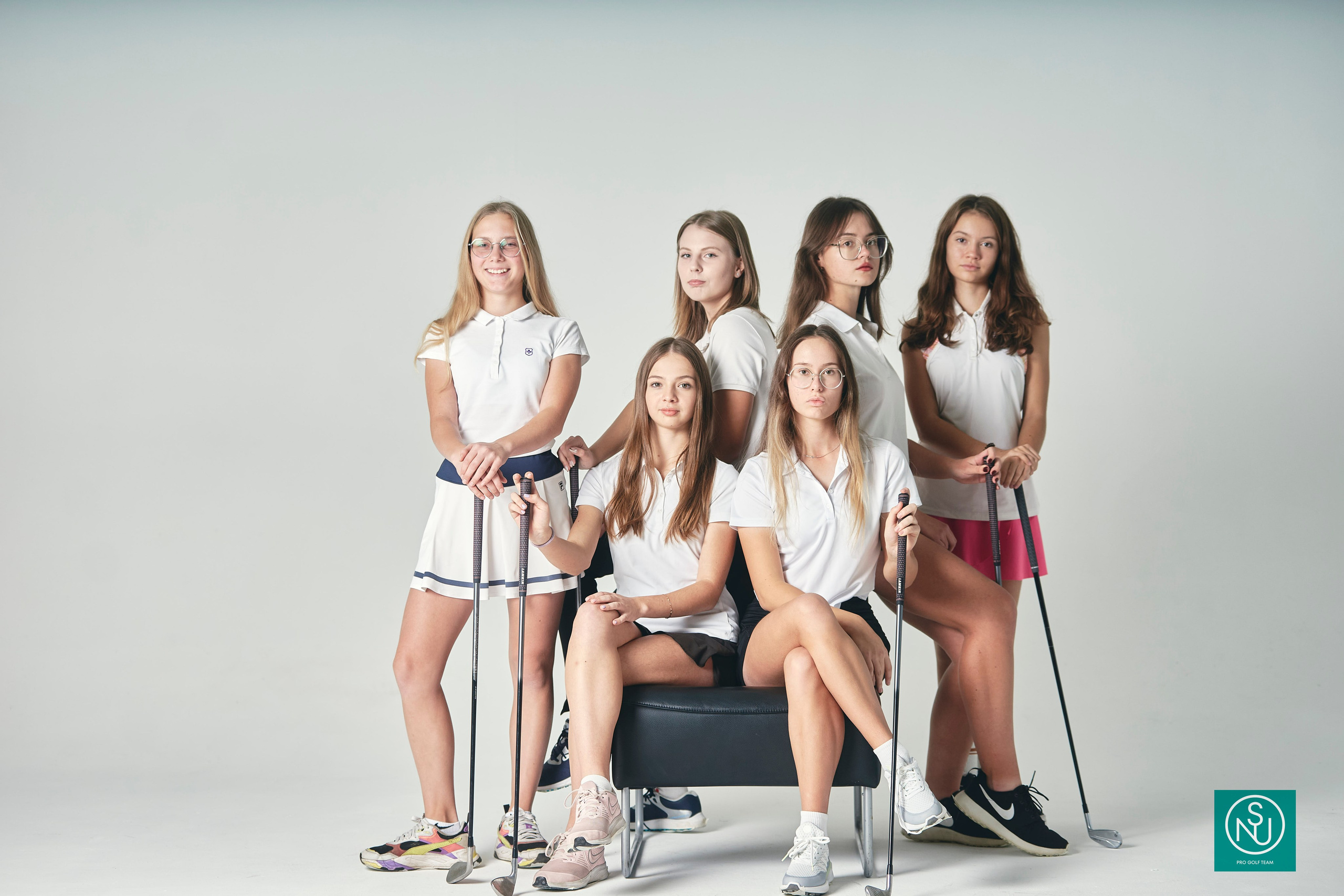 NSU съемка команды 2024. Академия гольфа NSU в Москве. Тренировки по гольфу для детей и взрослых, тренировки для новичков