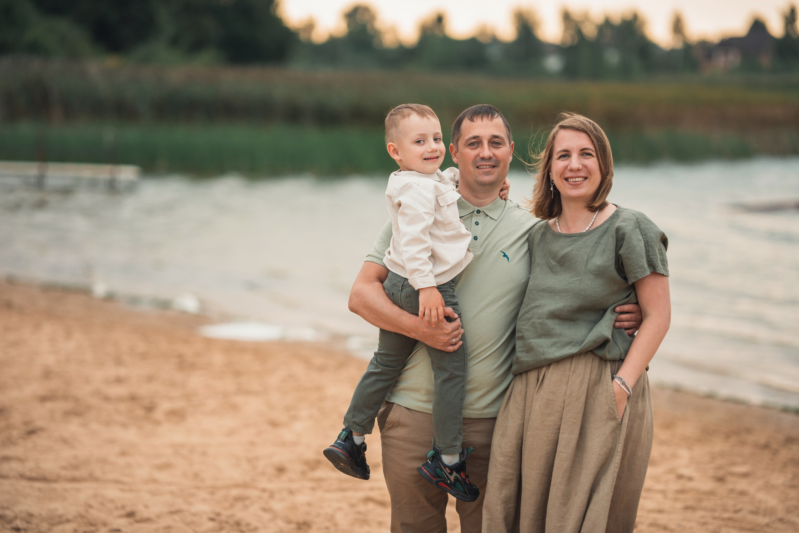 ОЗЕРО. Семья Натальи. Фотограф Марта Козел. Гродно, Беларусь