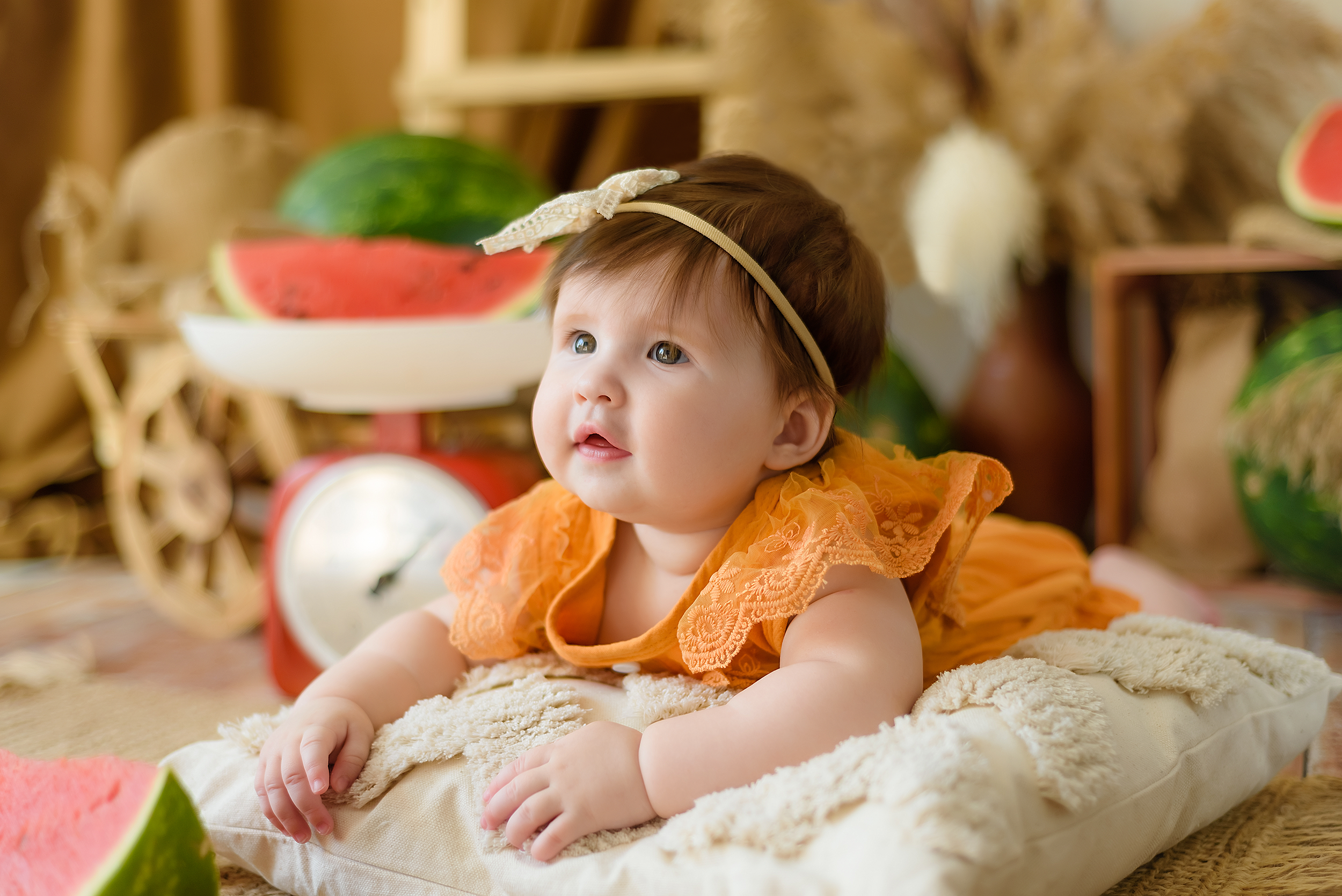 «Арбузики» Анютка 6 месяцев. Детский Фотограф |Фотограф на годик в Брянске Ирина Романова