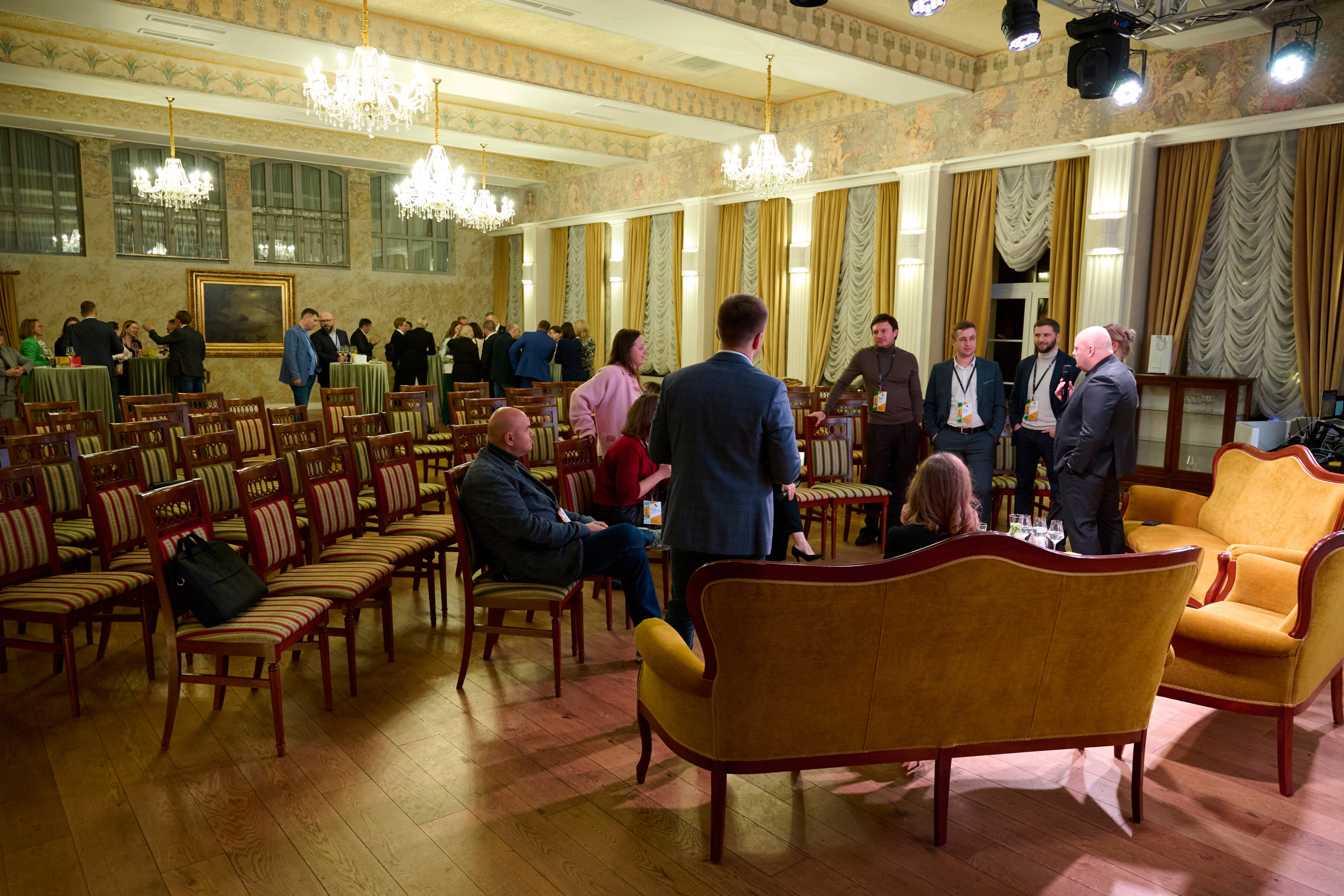 Репортажная съёмка юридической конференции В Питере LAW