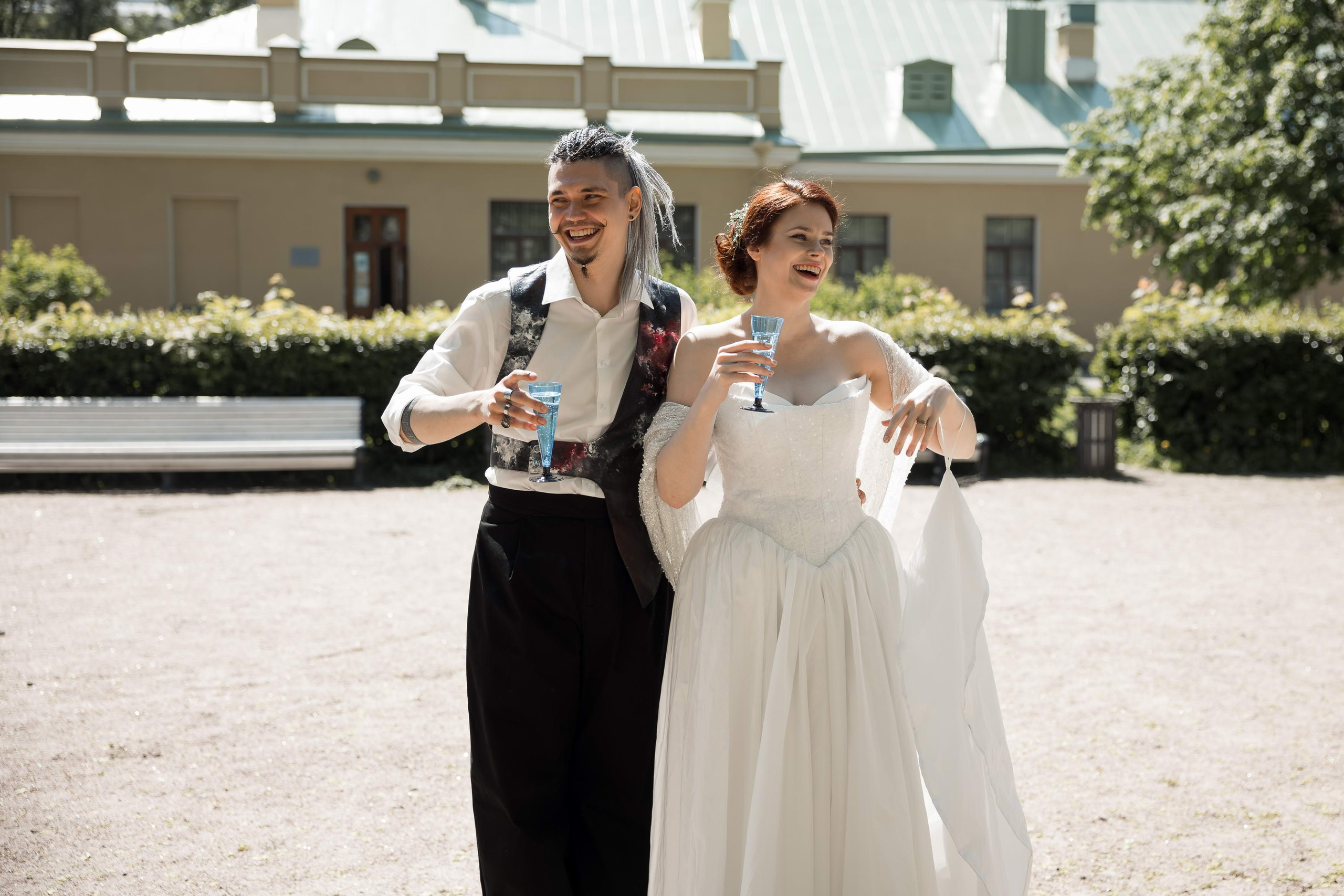 Свадьба пары актёров. Свадебный фотограф Игорь Брундасов 8PHOTO на свадьбу венчание загс СПб