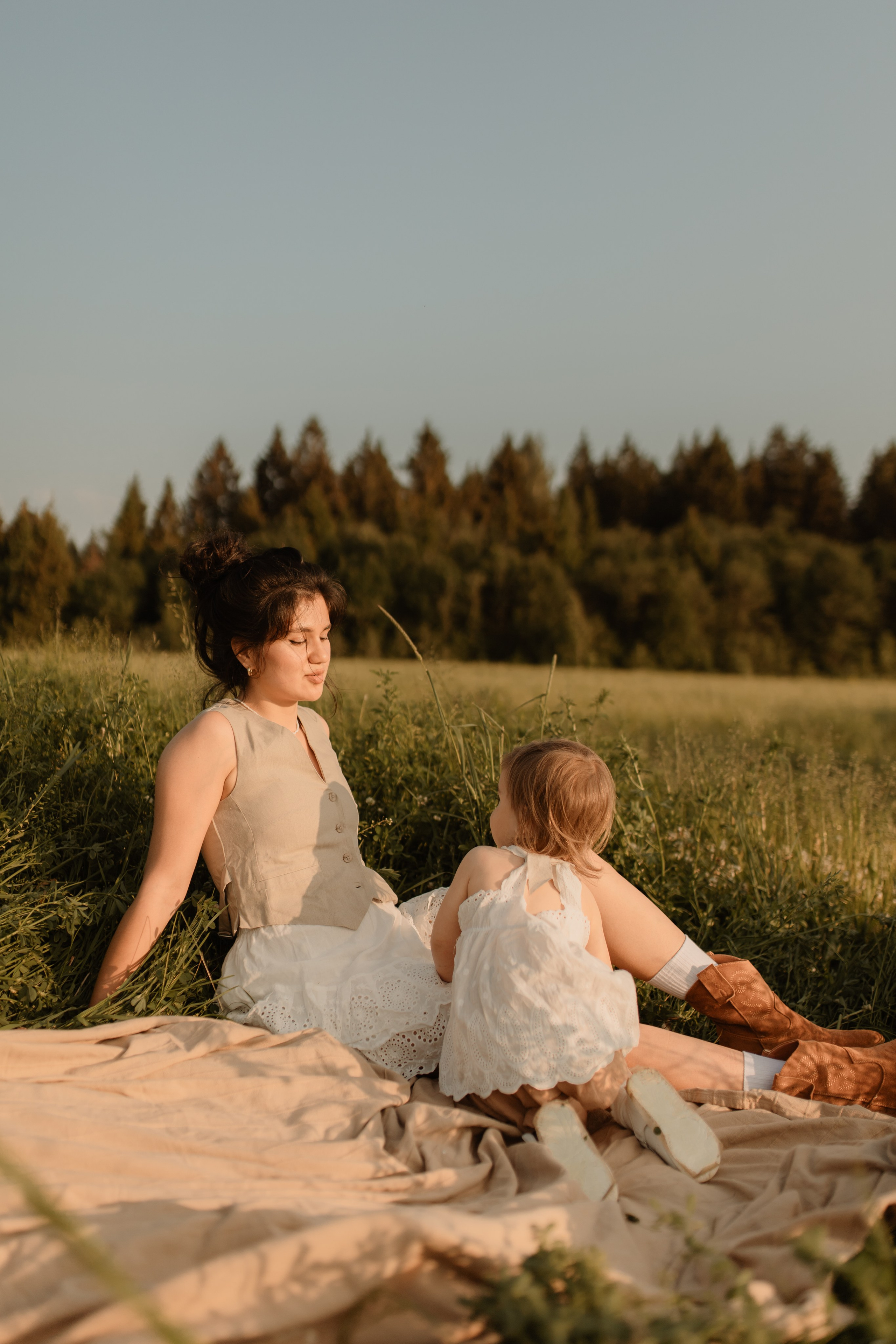 Алина и Ева. Семейный и свадебный фотограф в Москве и Зеленограде Марина Малярова