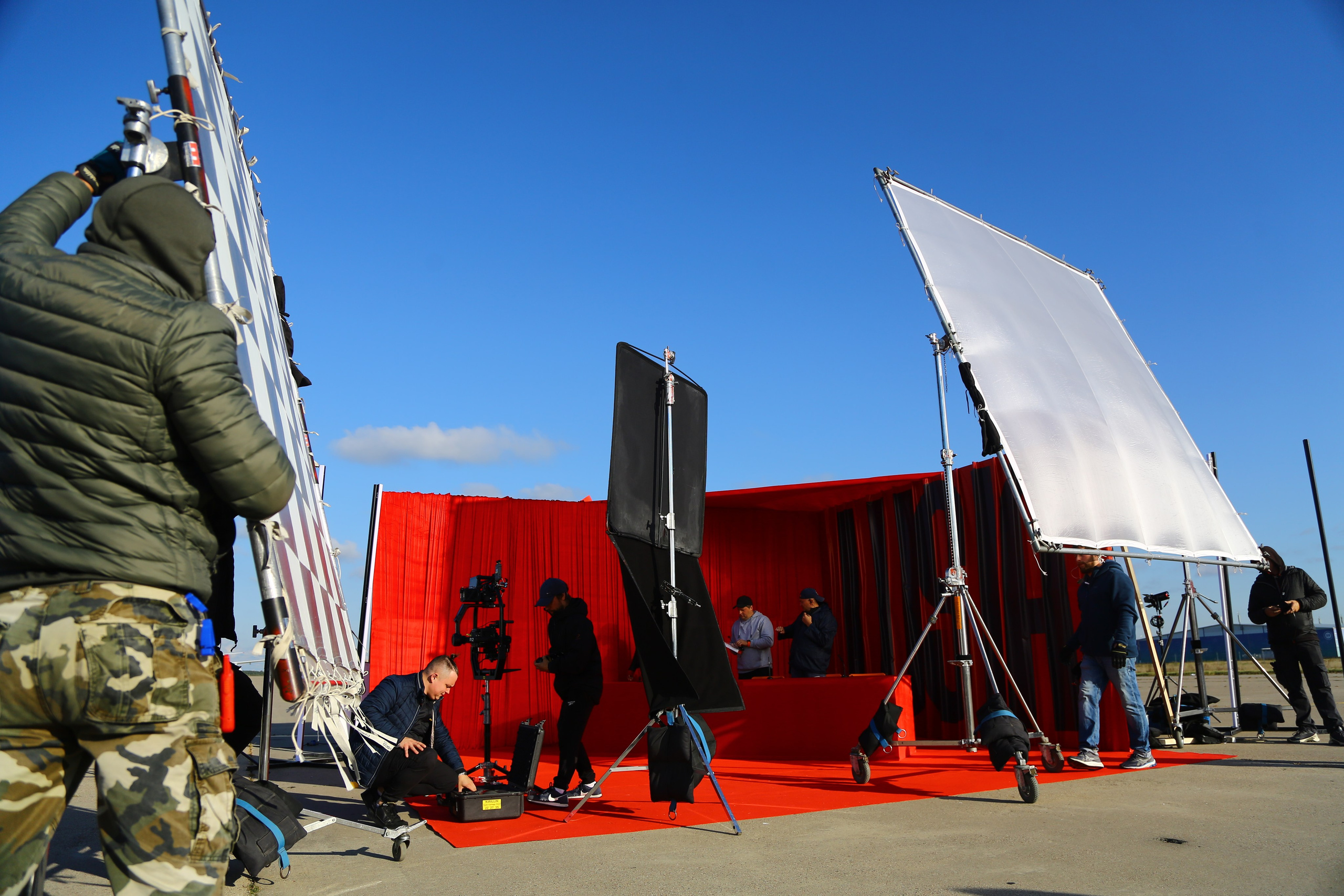 Люся Чеботина на съемках клипа. Репортажный фотограф в Москве Зуйко Оксана