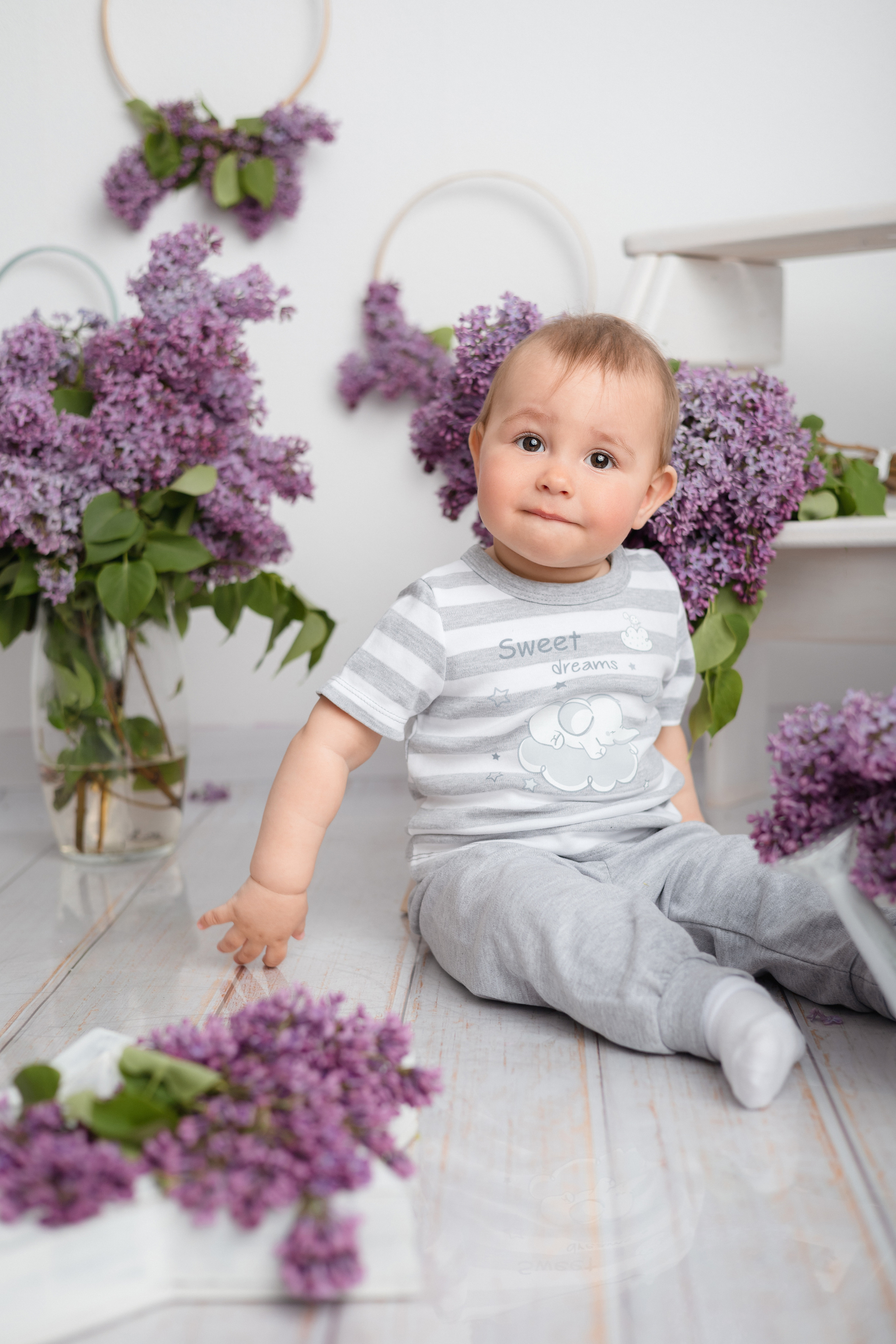В Сирени. Newborn Фотограф в Твери