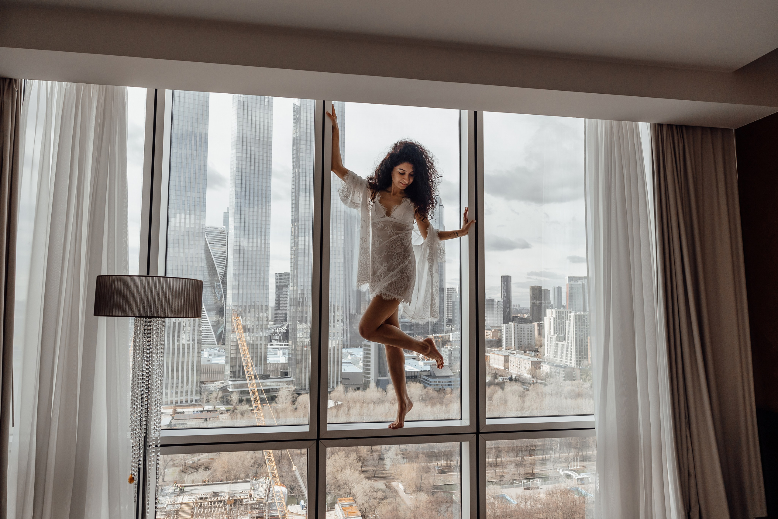 свадебное утро невесты в отеле garden plaza moscow WTC