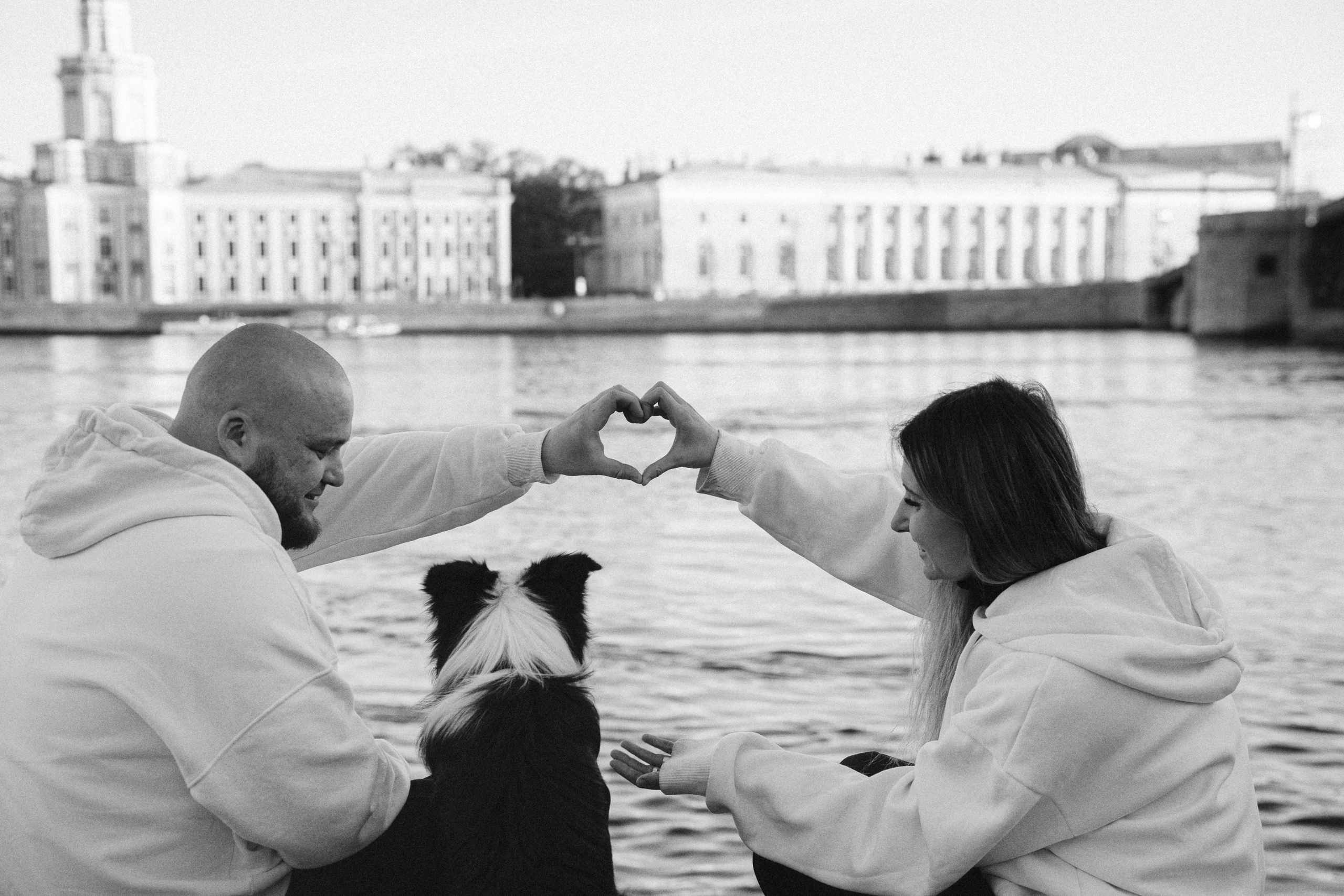 Таня, Дима и Чейси. Фотограф анималист в Москве и Санкт-Петербурге Свиридова Анна