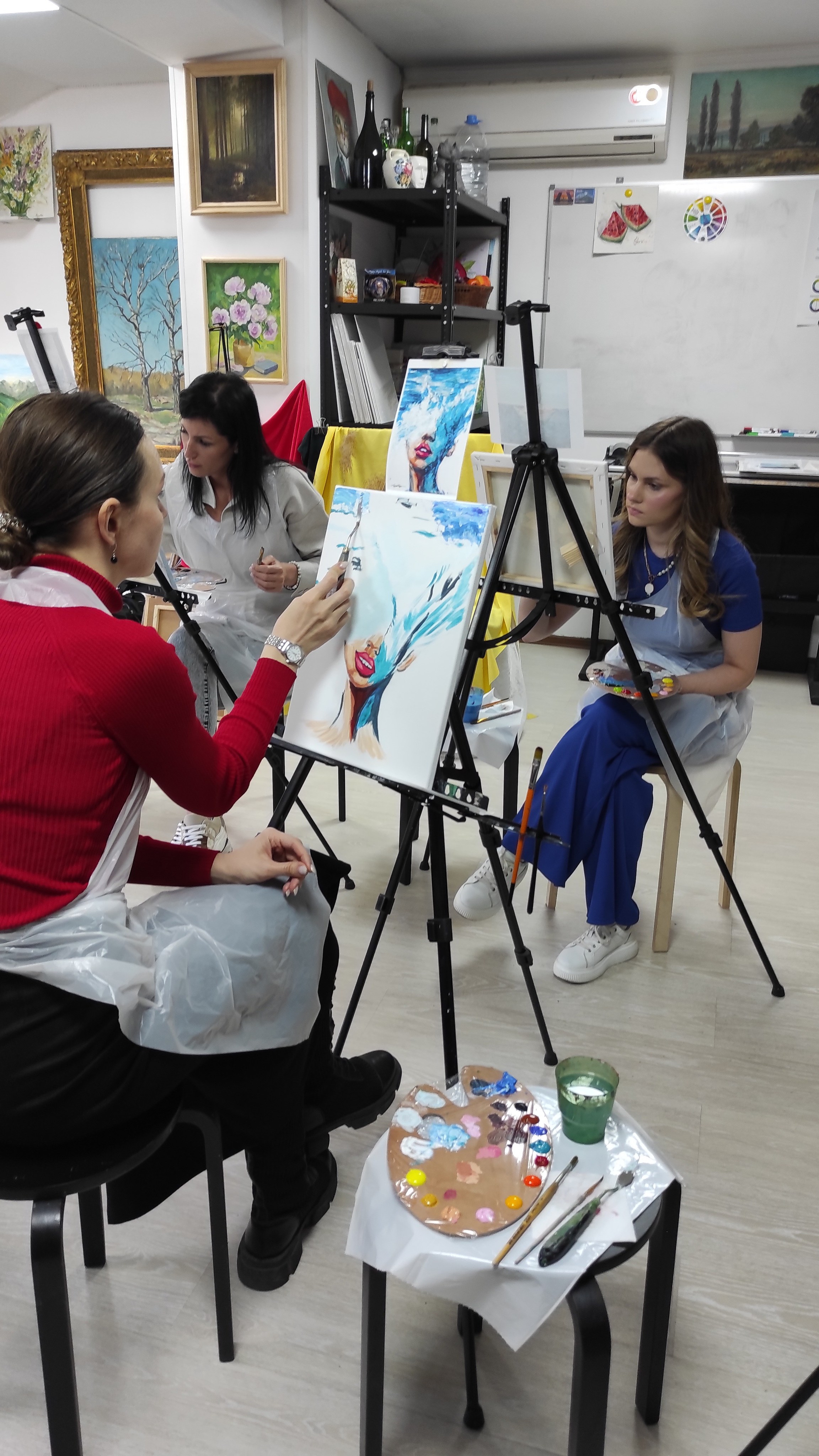 Арт-вечеринки. Арт-вечеринки и мастер-классы в Москве для взрослых и детей