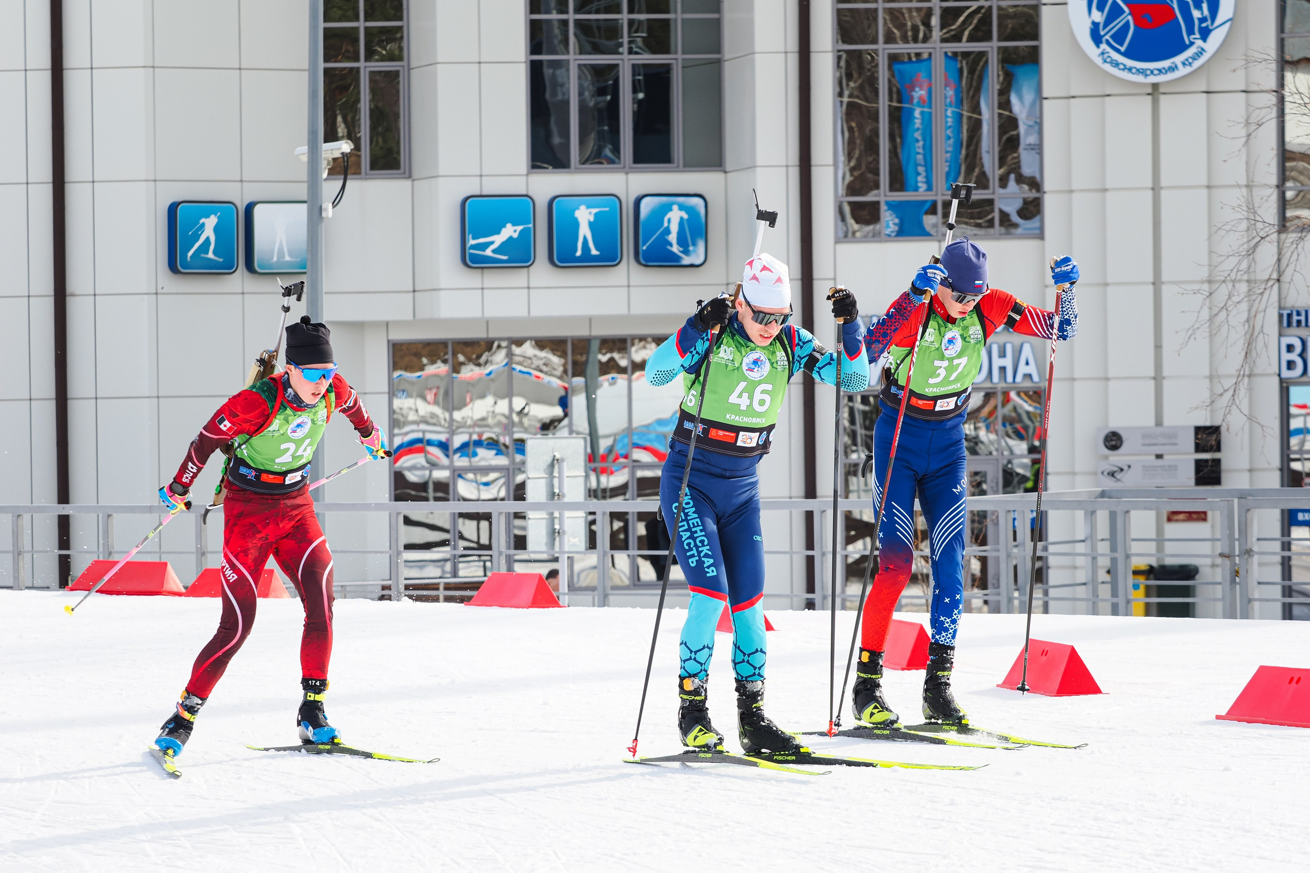 Биатлон / Первенство России. Репортажный фотограф Алексей Козьмин