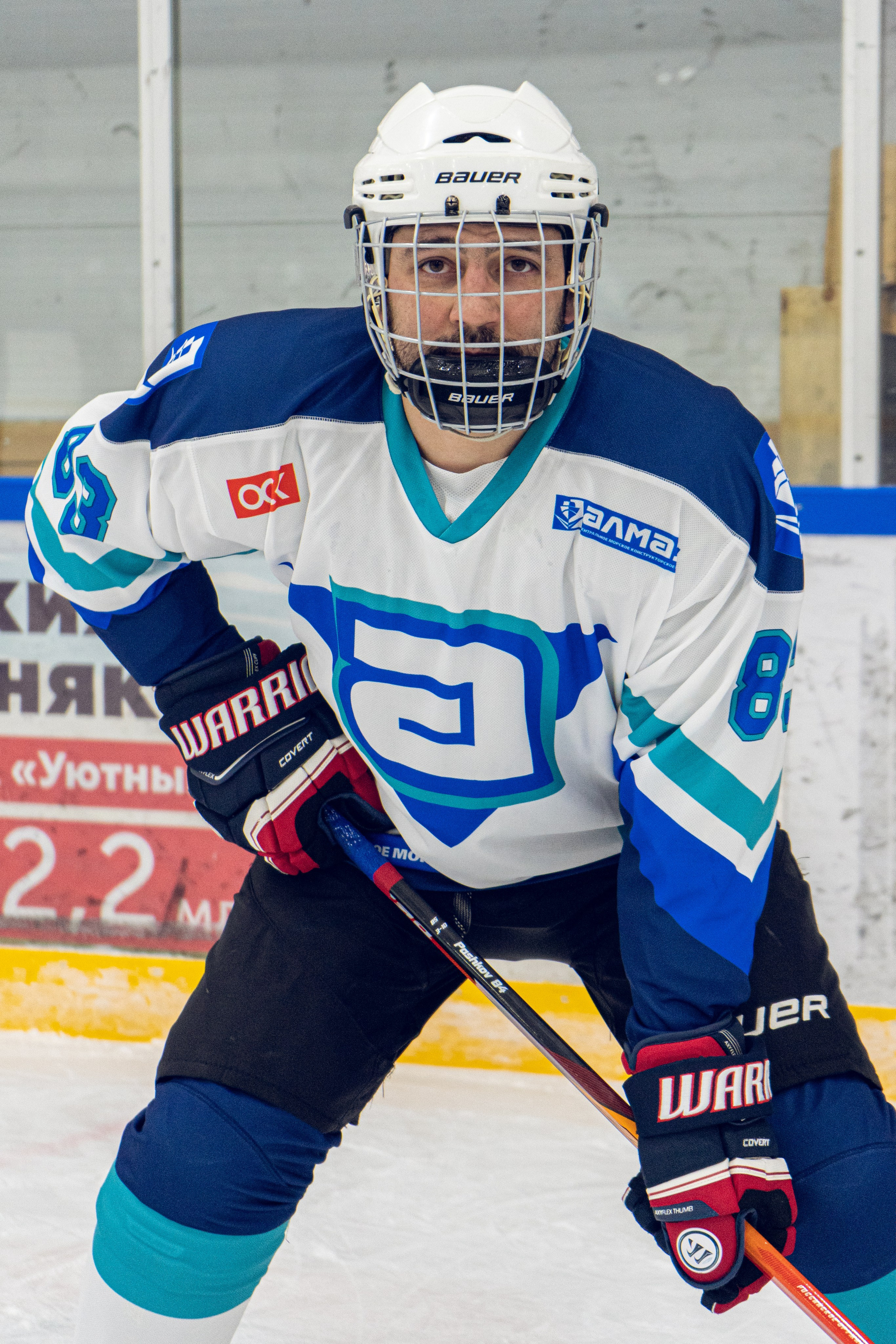 Тренировка по хоккею «ЦМКБ «Алмаз»