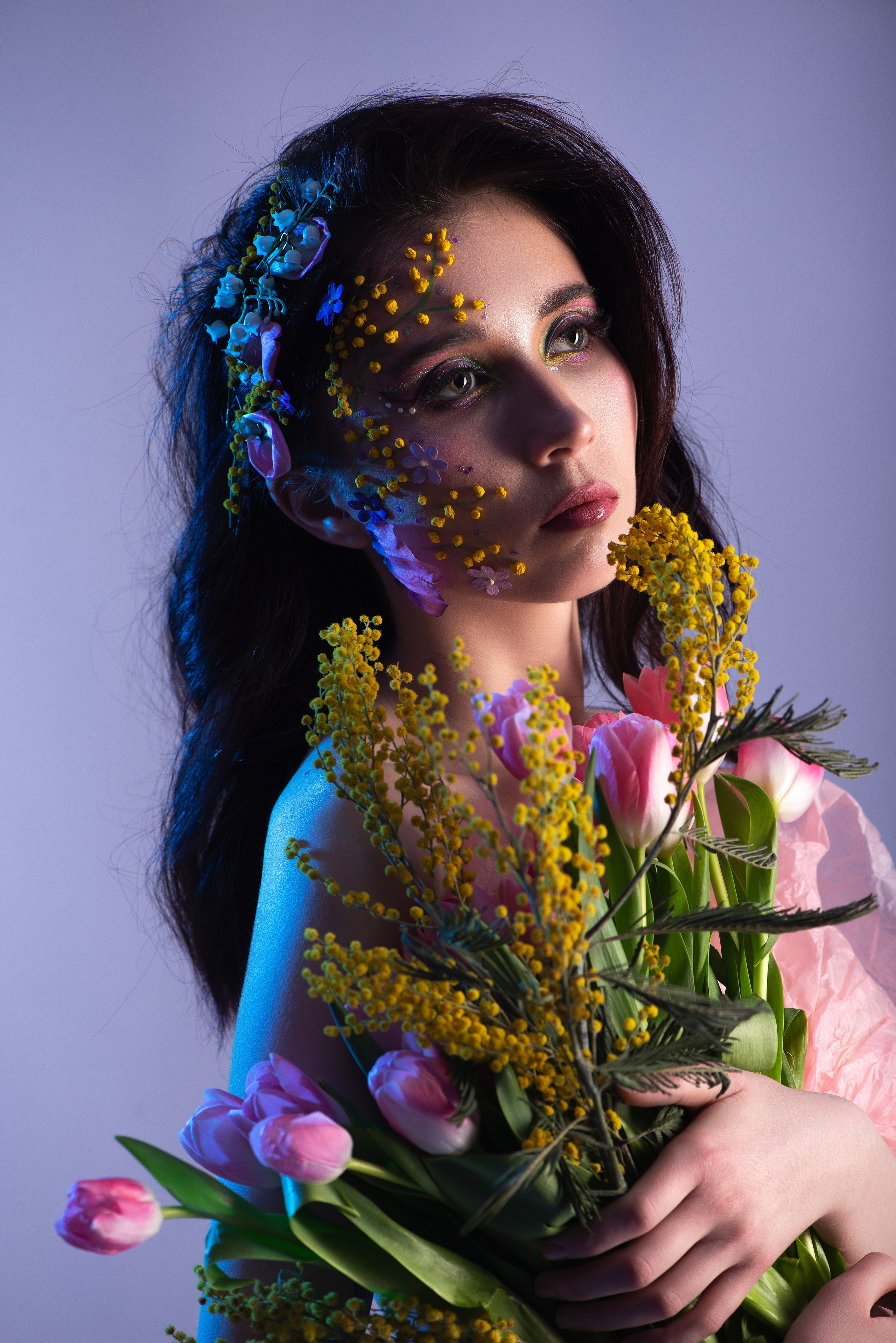 Фотосессия с цветами. Гармония и детали в фотографии Фото продакшен