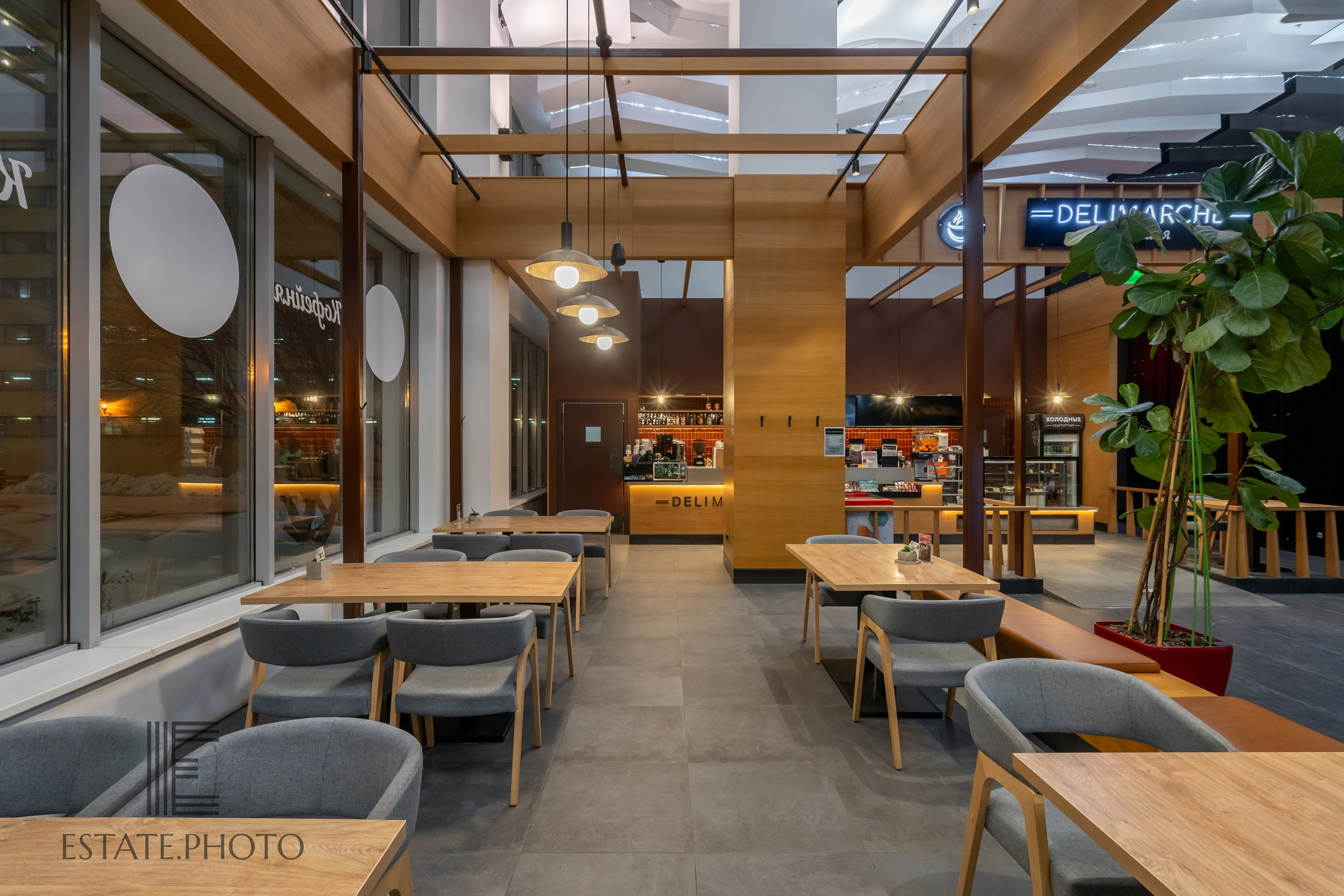 Кафе и рестораны. Интерьерный фотограф Москва Татьяна Казакова