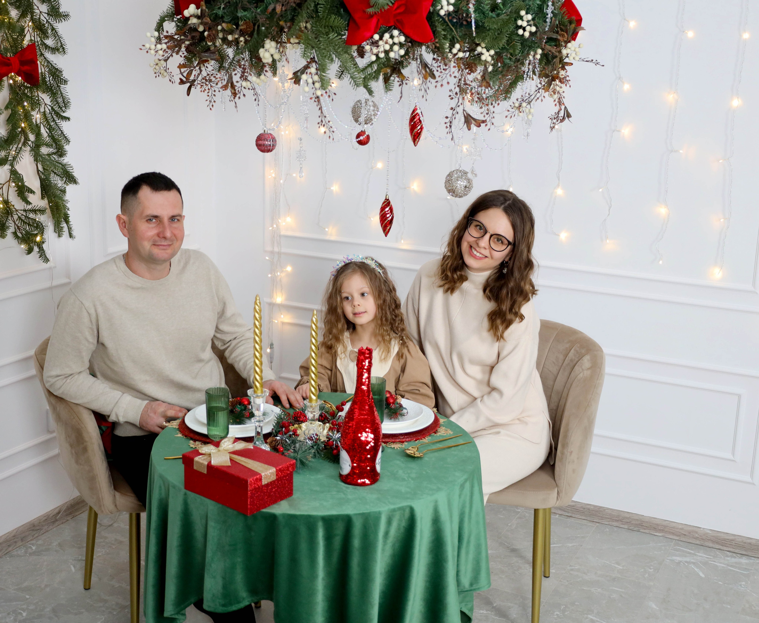 Семейная новогодняя. Свадебный фотограф ростовская область