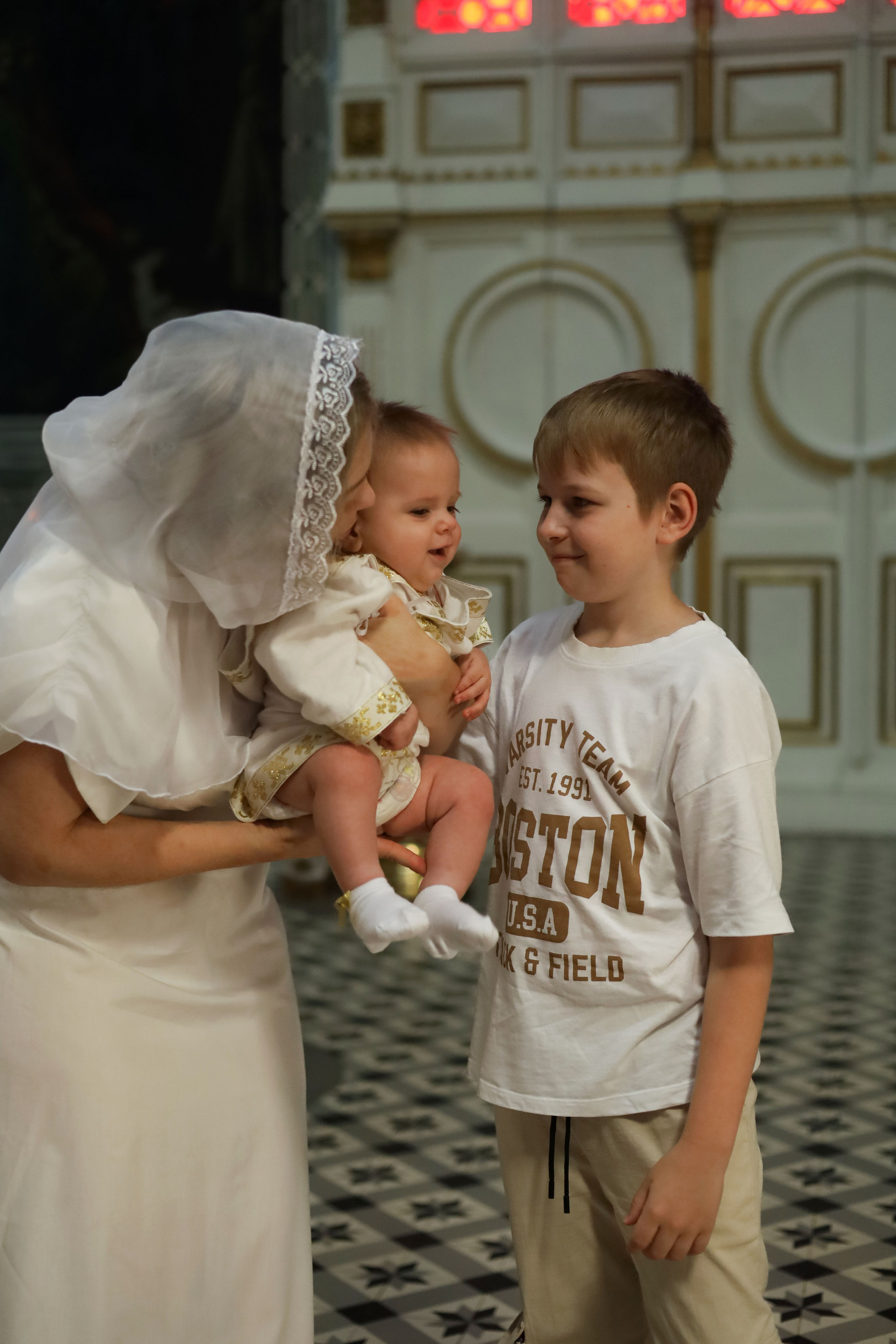 Таинство крещения. Фотограф новорожденных Саратов