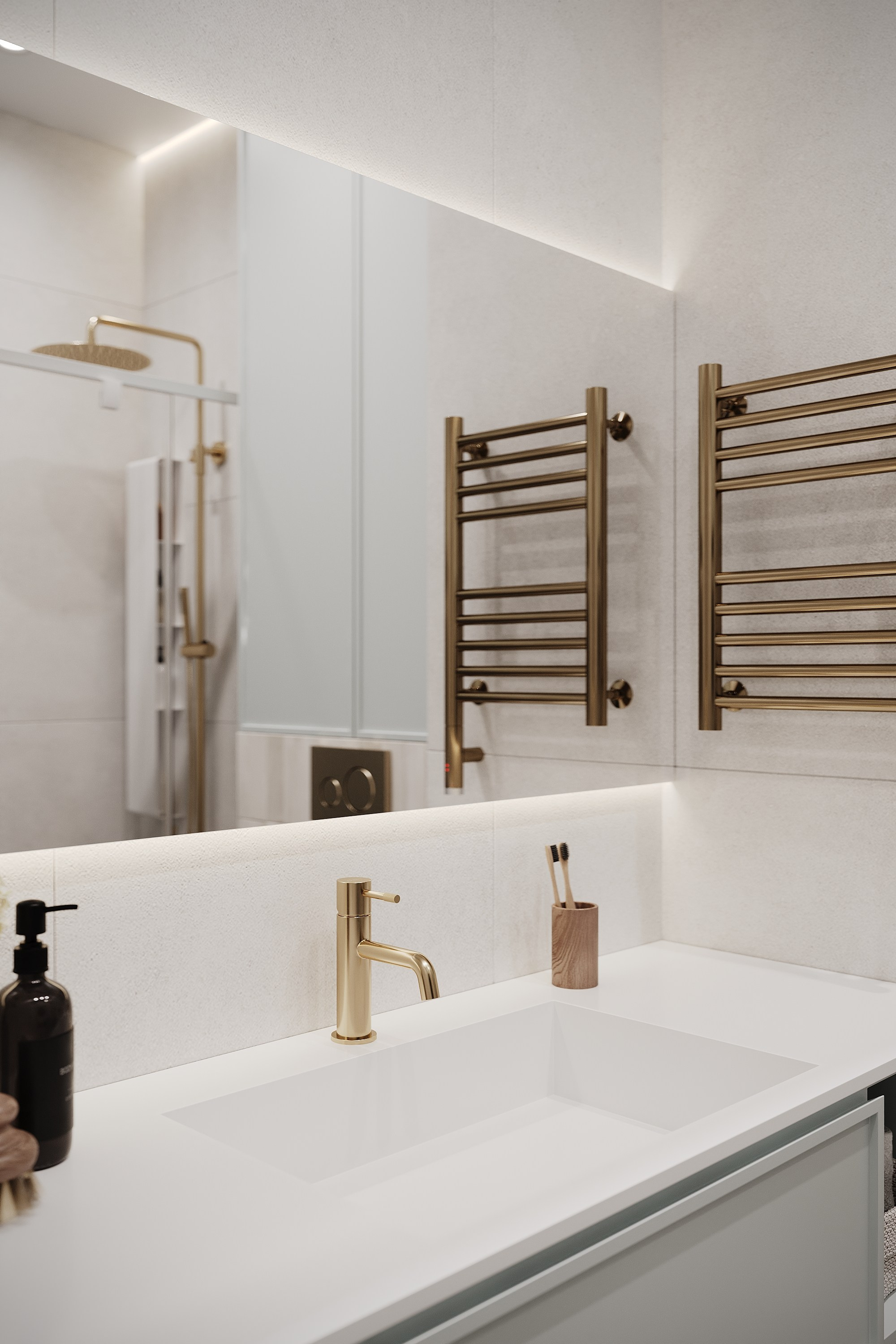 ЖК Петровский парк II — 70 м². КОМНАТА АИСТА дизайн-бюро | AIST ROOM design bureau