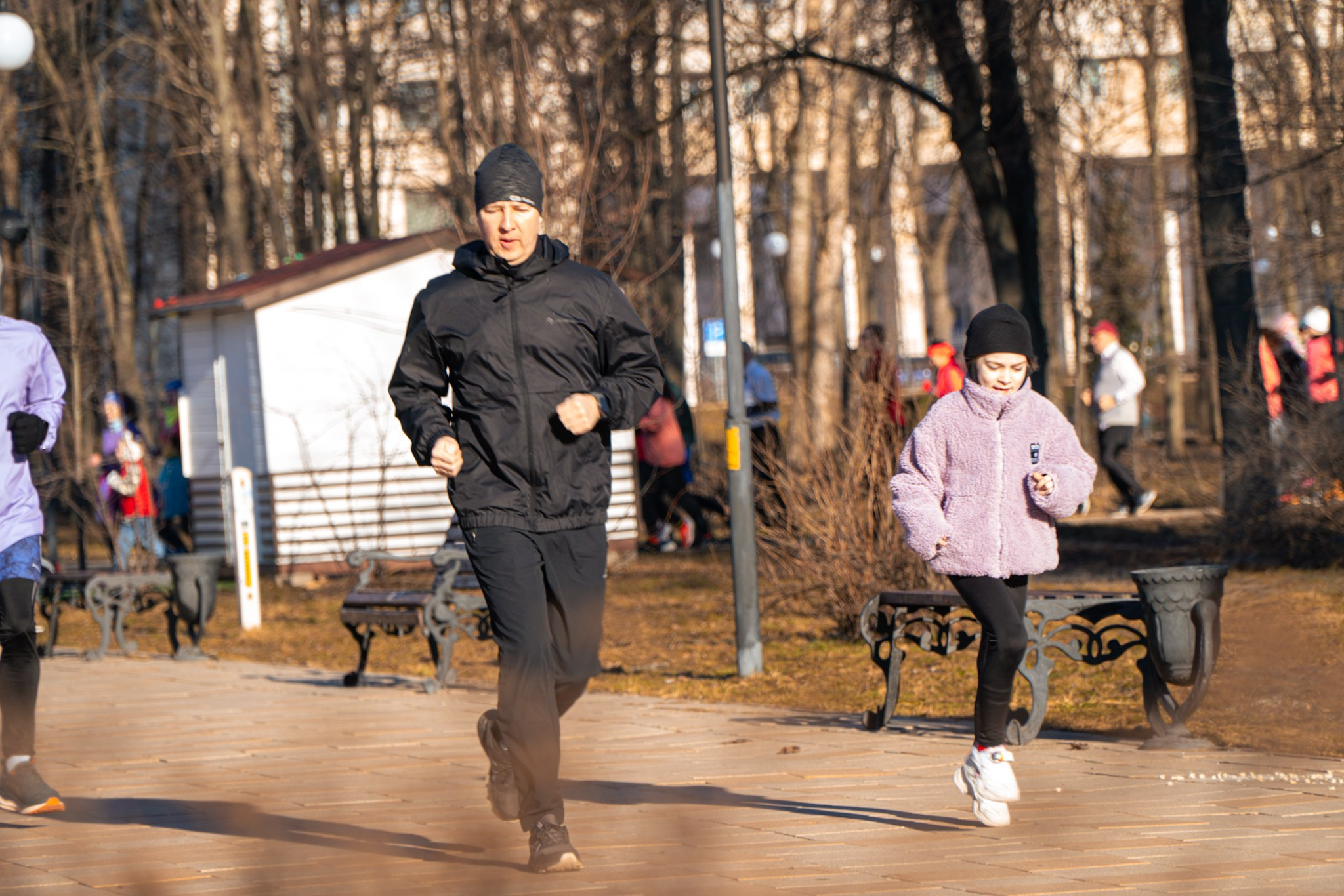 5 вёрст Наташинский 8 марта. Роман Капилюшов. Бег. Фото. Видео. г. Люберцы