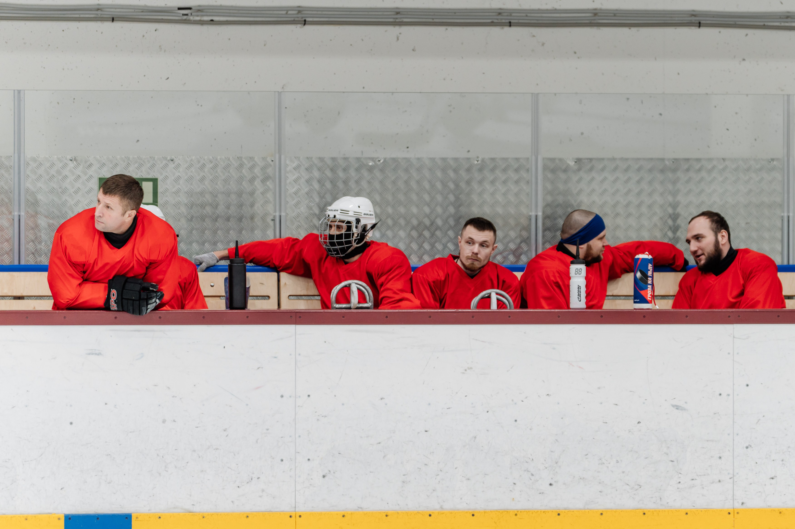 Игра в следж хоккей приуроченная 23.02.26 в арене Сталкер