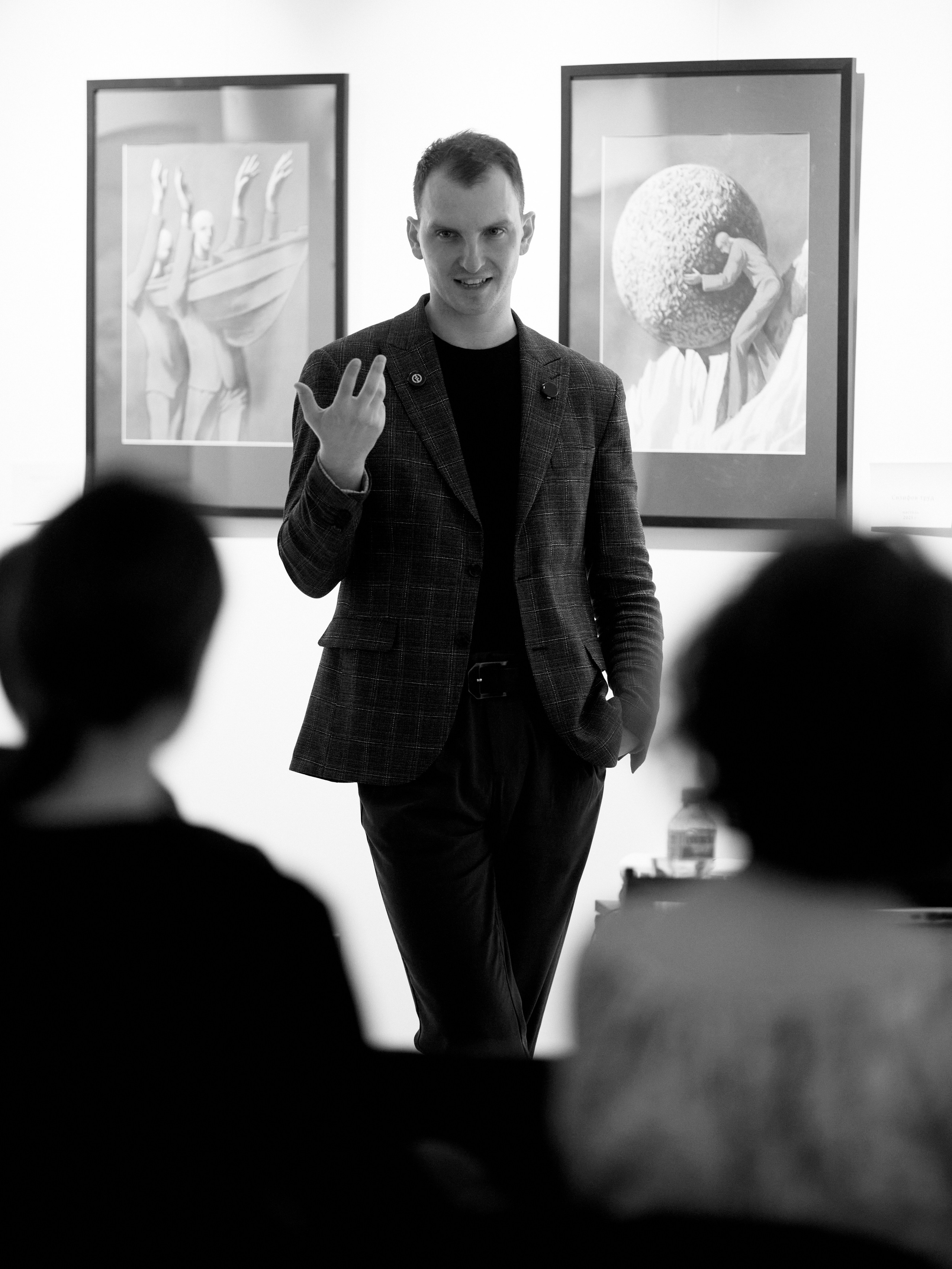 Лекция Владимира Абинякина. Фотограф Юлия Маринина