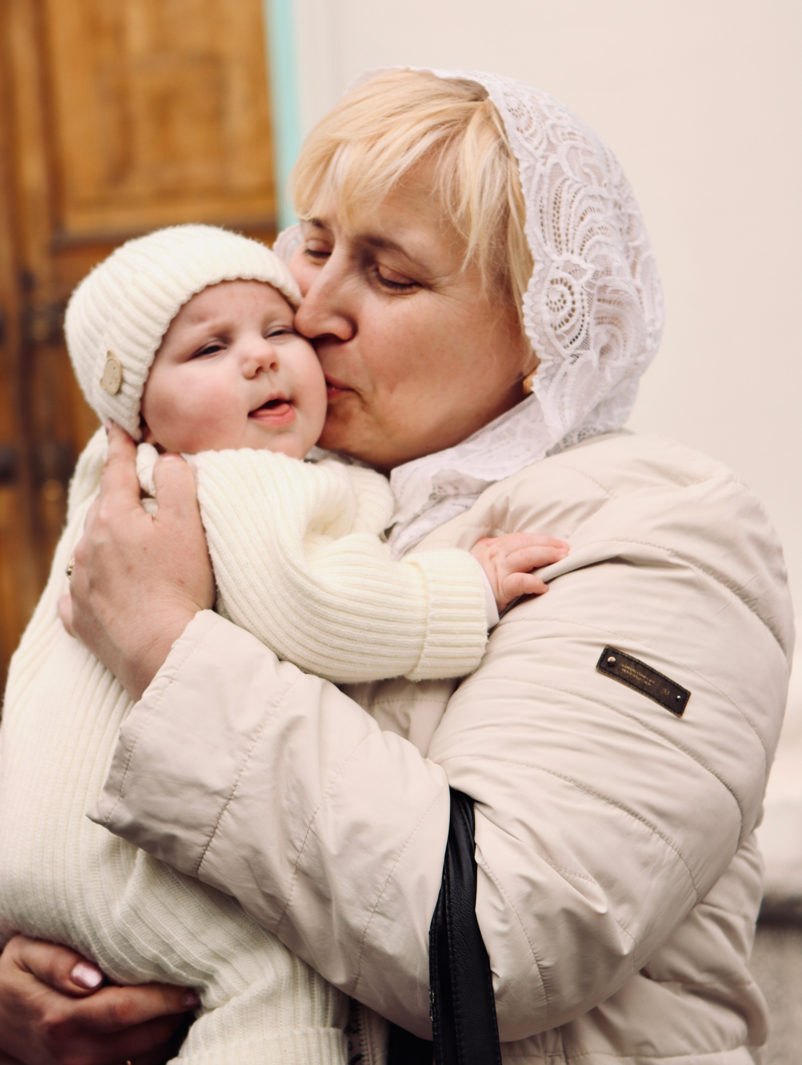 Анастасия и Вадим — крещение Виктории. Фотограф в Курске Смирнов Евгений