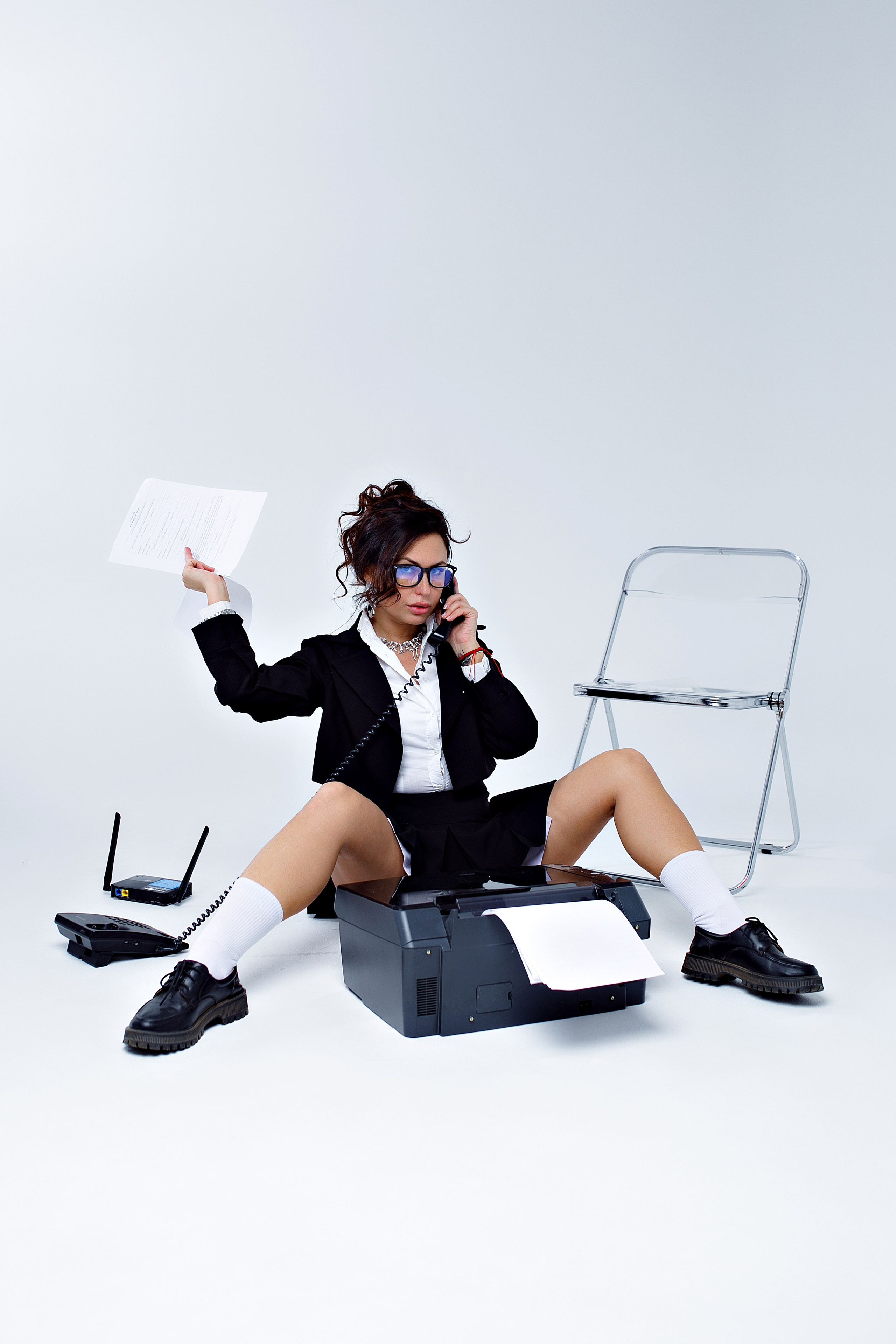 Съёмка на циклораме. Женский фотограф город Иваново