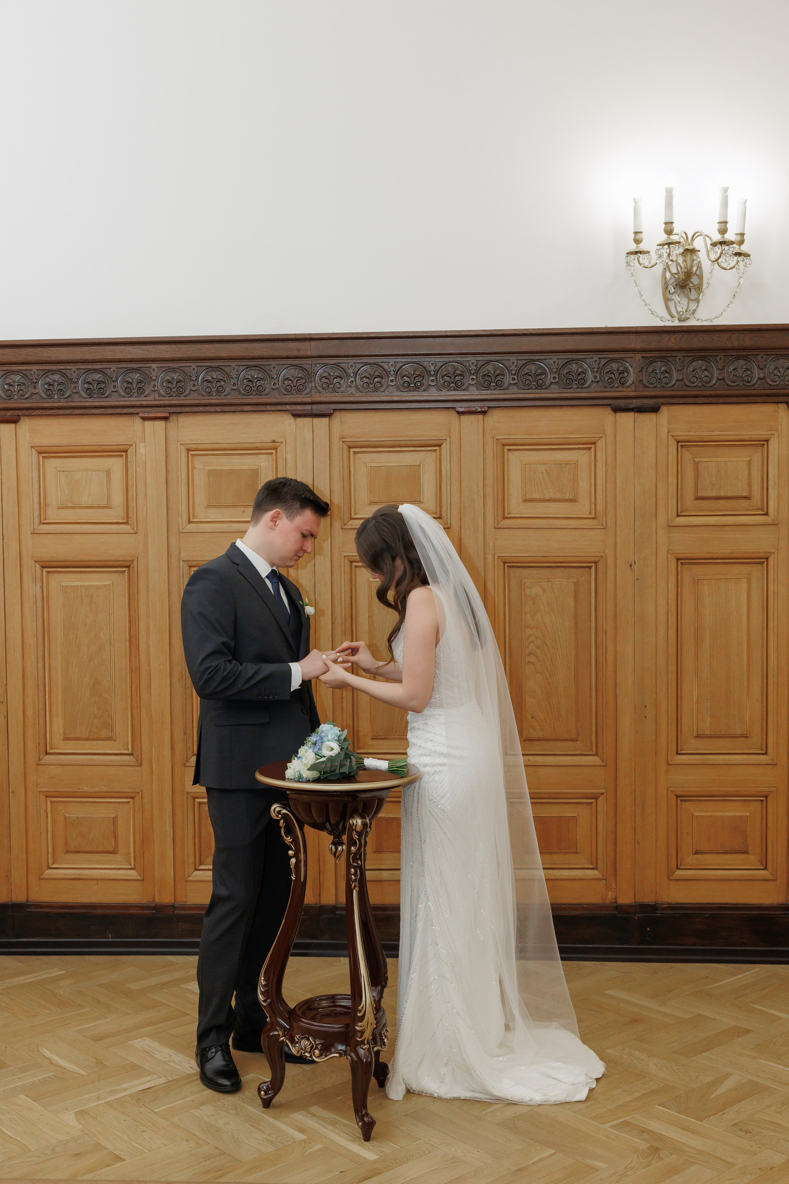 Даша и Дима, Грибоедовский ЗАГС. Свадебный и репортажный фотограф (Москва, Королев и другие)