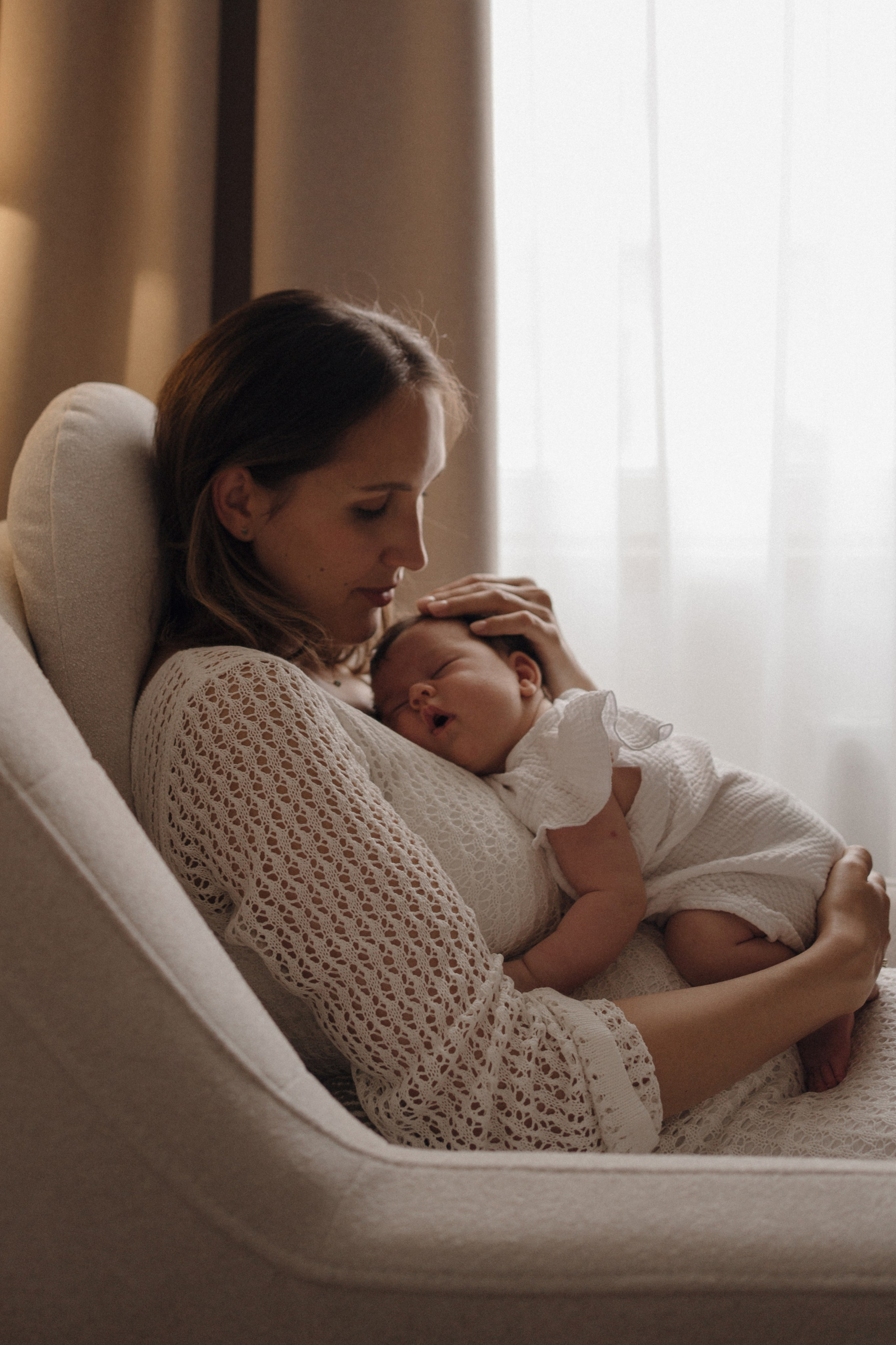 Домашняя фотосессия Эммы (1 месяц). Свадебный фотограф в Краснодаре и Сочи Винидиктова Екатерина