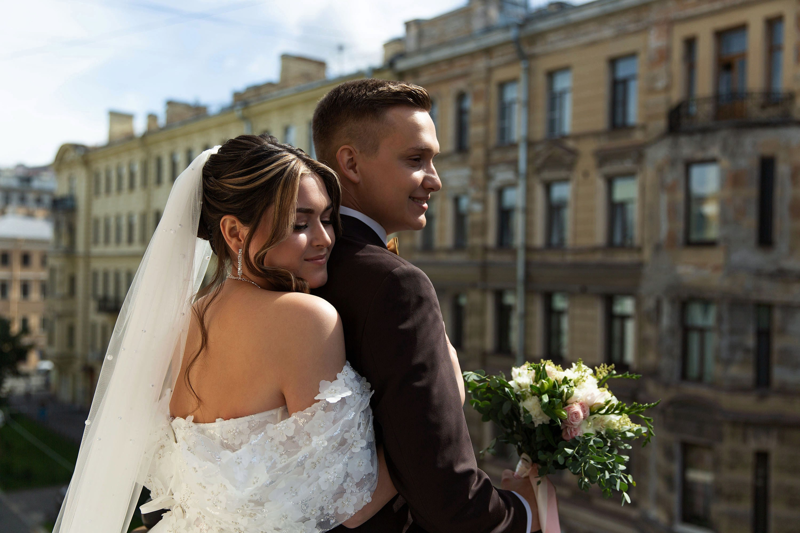 Свадебная фотосессия Ирины и Андрея. Свадебный и портретный фотограф в Санкт-Петербурге Надежда Чечулина