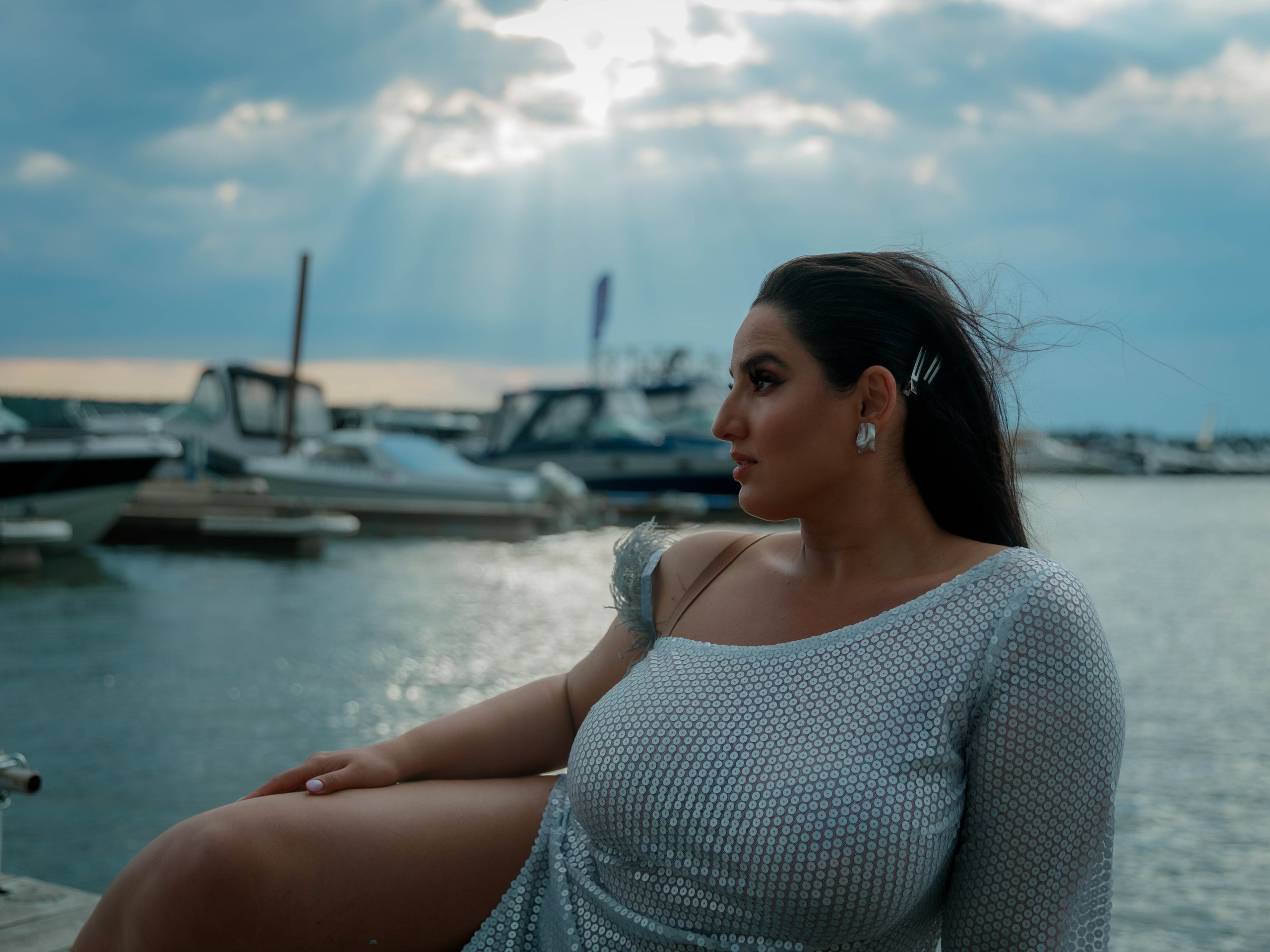 Парусные яхты. Заплыв женских комьюнити. Репортажный фотограф в Новосибирске Алена Помазунова