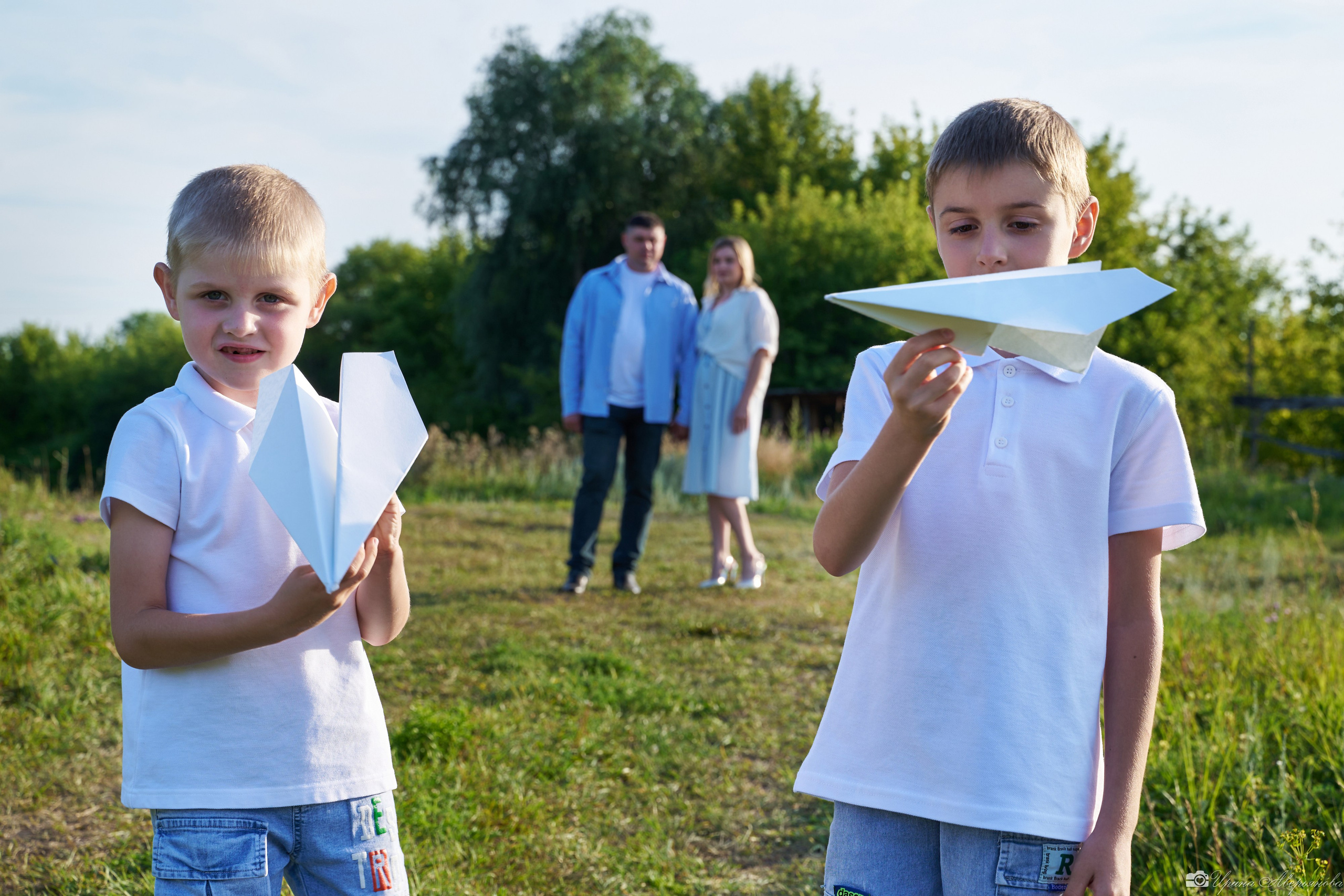 Семейная фотосессия на природе. Фотограф в Ульяновске Ирина Аверьянова