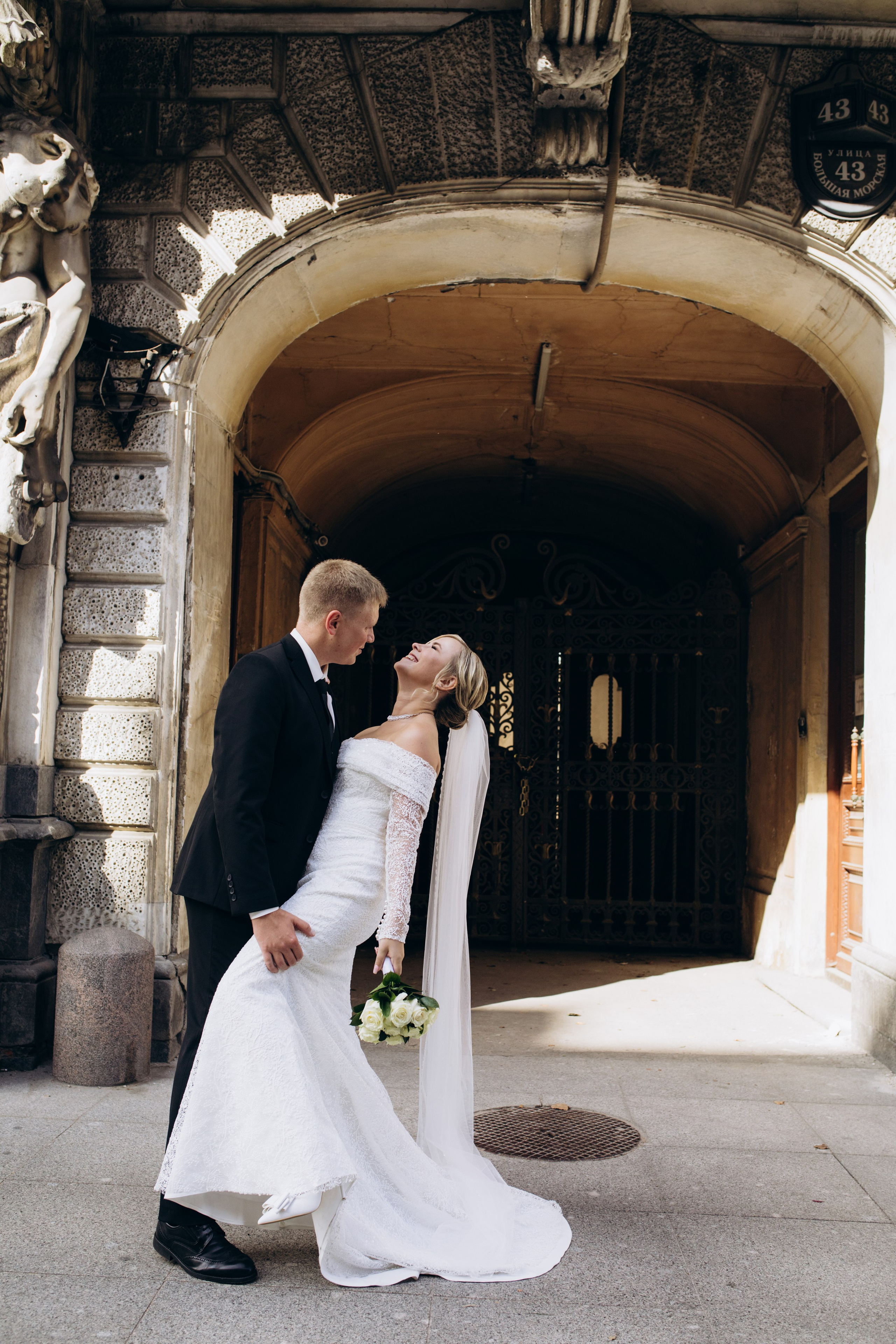 Свадебная регистрация в Загсе на Английской Набережной в Санкт-Петербурге. Фотограф в Санкт-Петербурге Разиля Идиятуллина