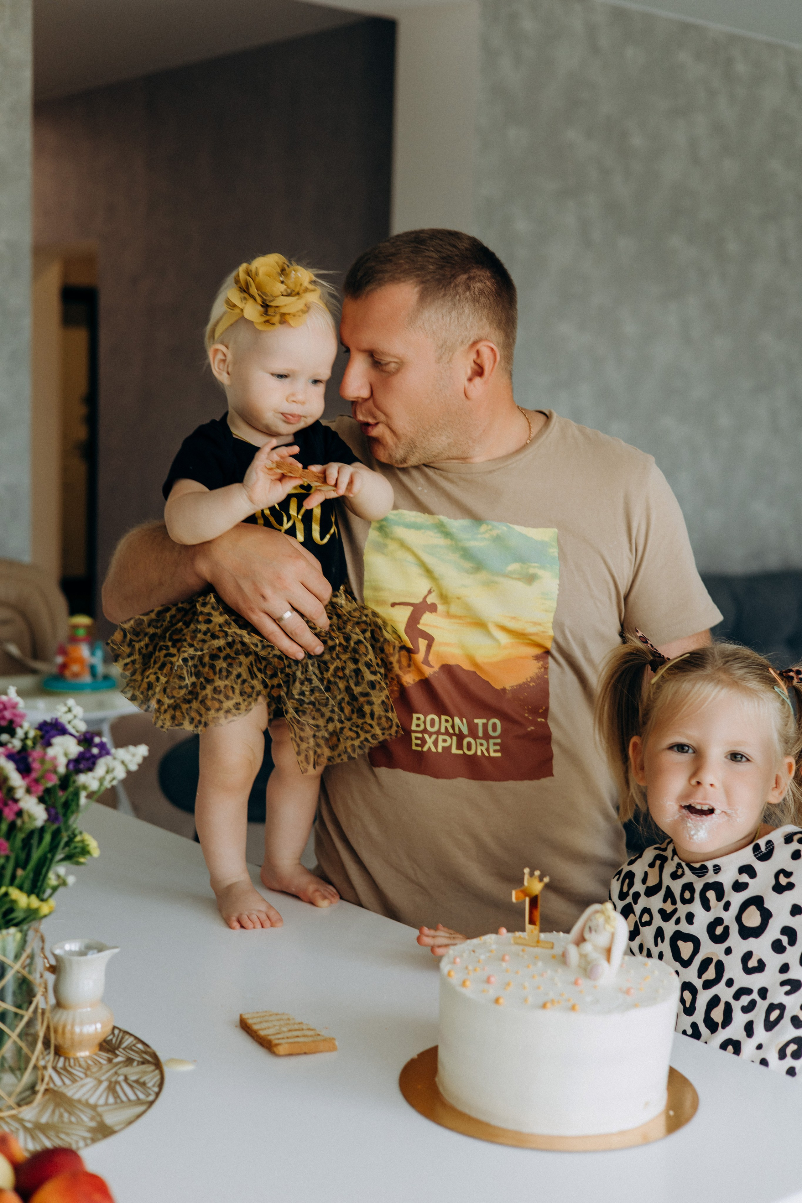 Праздничный завтрак в кругу семьи. Портретный и семейный фотограф в Воронеже Ксения Ремизова