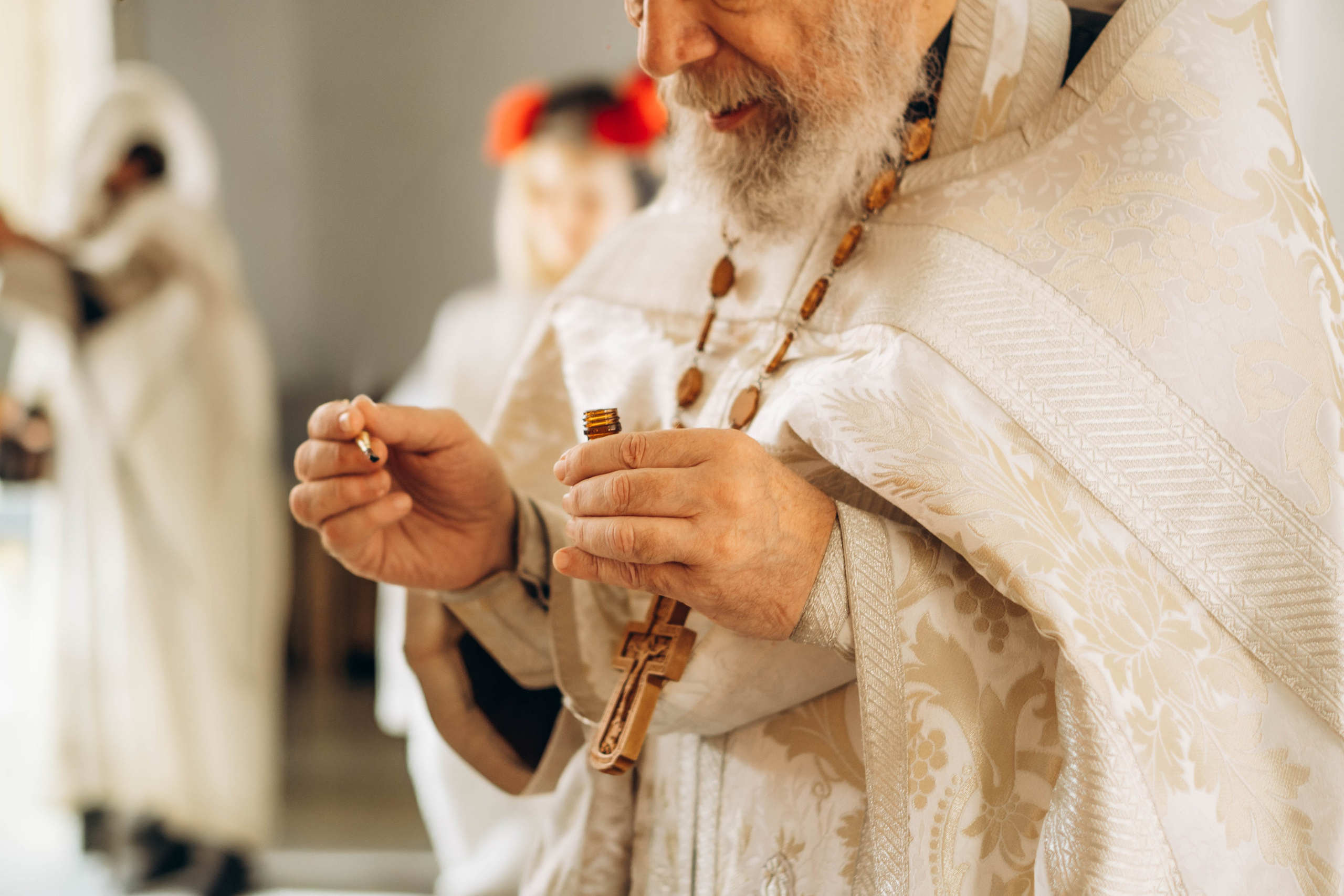 Крещение Миропии Лихов переулок ПСТГУ. Фотограф Москва Валерия Веденина