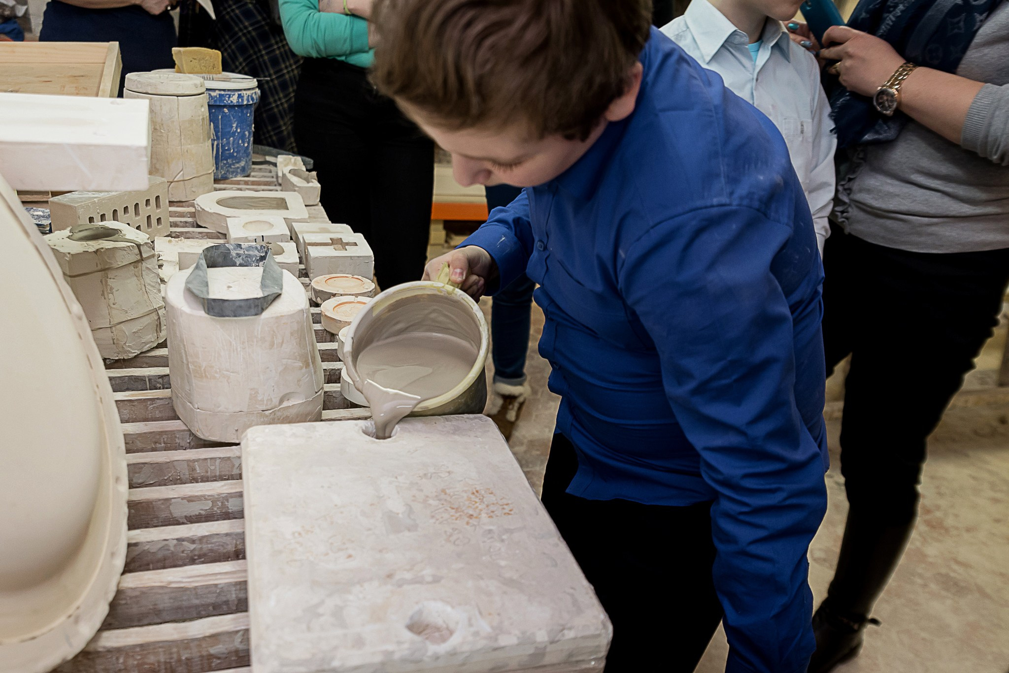 Экскурсия в цех по производству керамики. Свадебный и семейный фотограф из Санкт-Петербурга Климов Анатолий