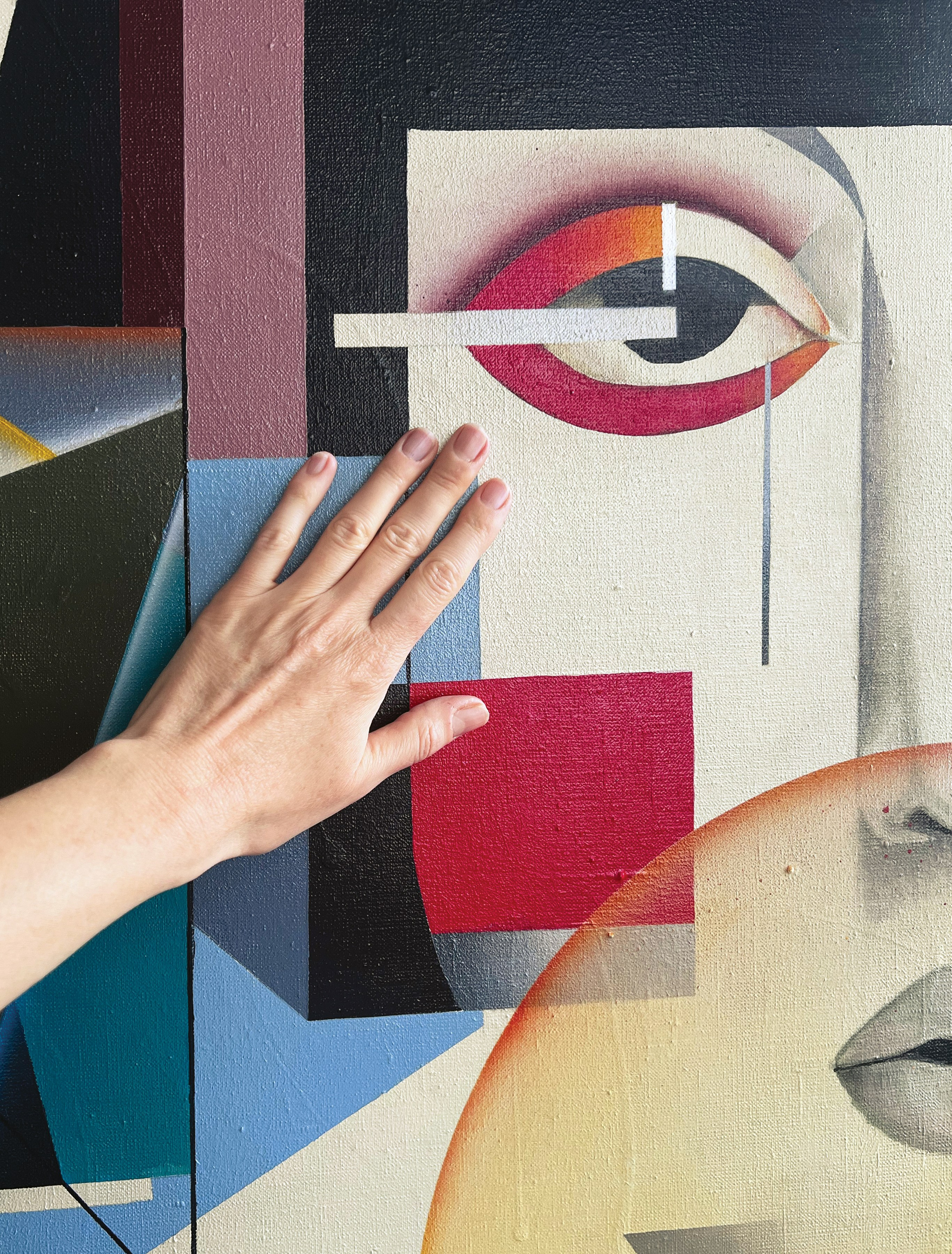 Вчера было ветрено. Художник-абстракционист Ольга Рикун. Москва