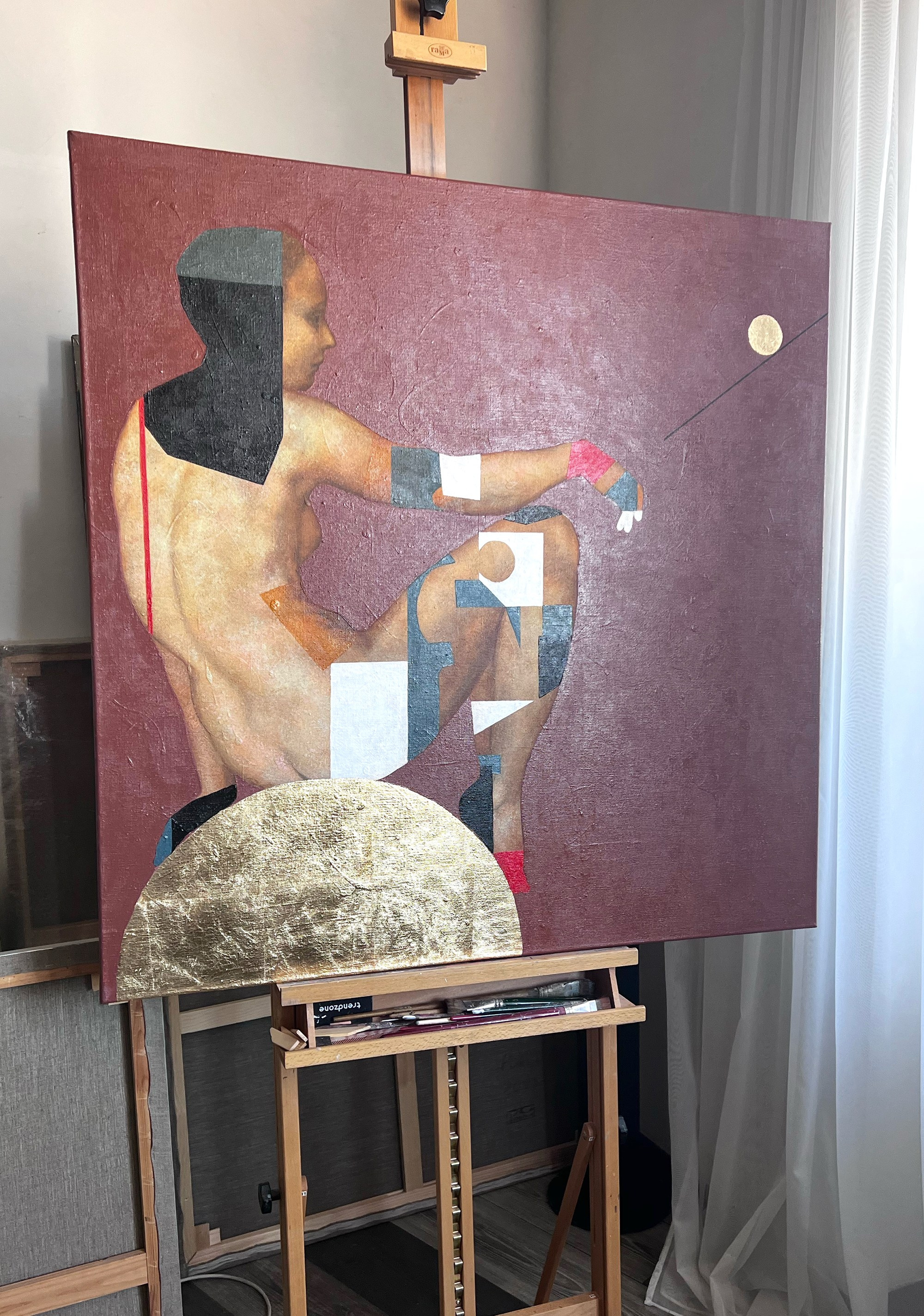 Кария. Художник-абстракционист Ольга Рикун. Москва