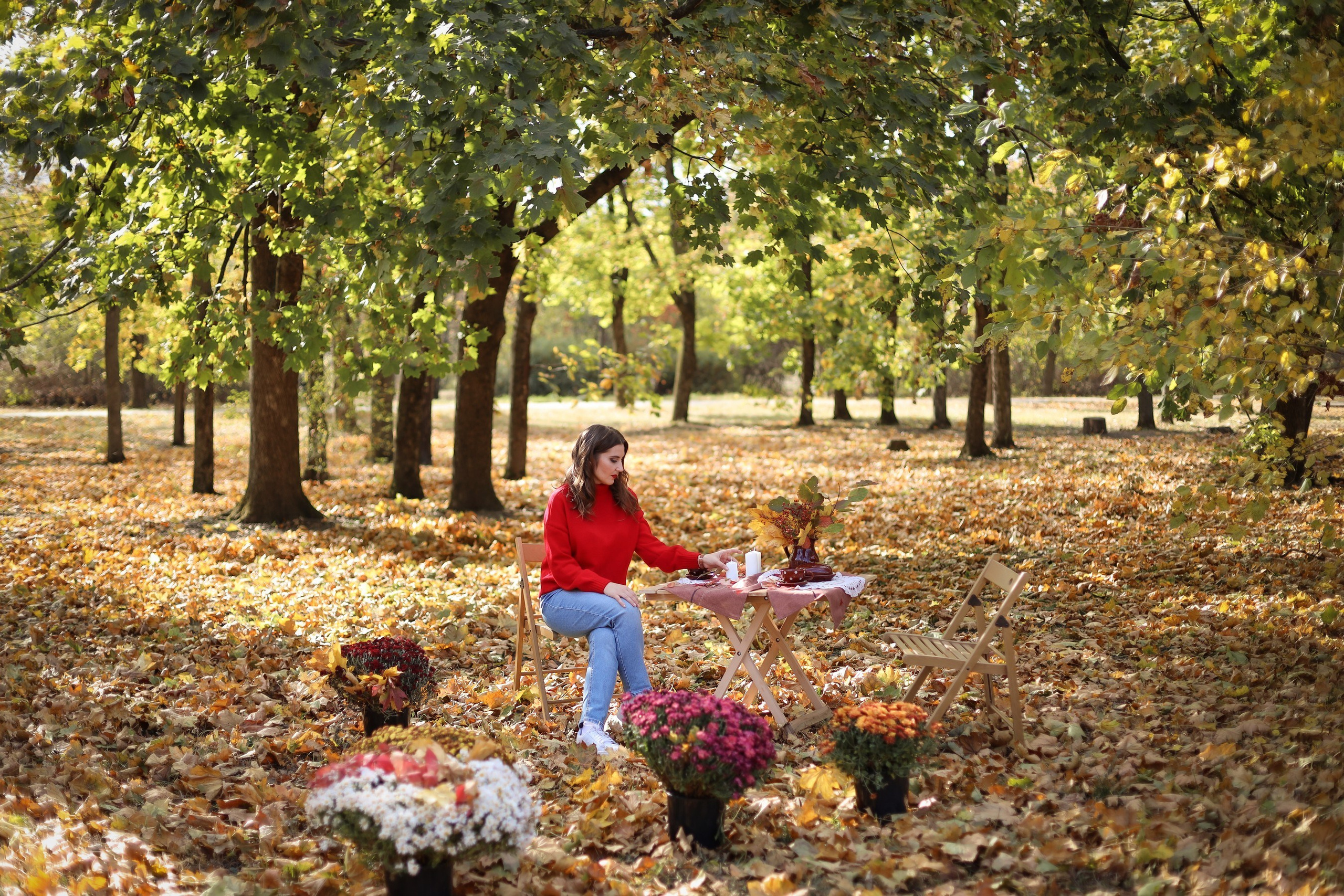 Женская съёмка в парке. Женский, детский, семейный фотограф в Краснодаре Юлия Избенко