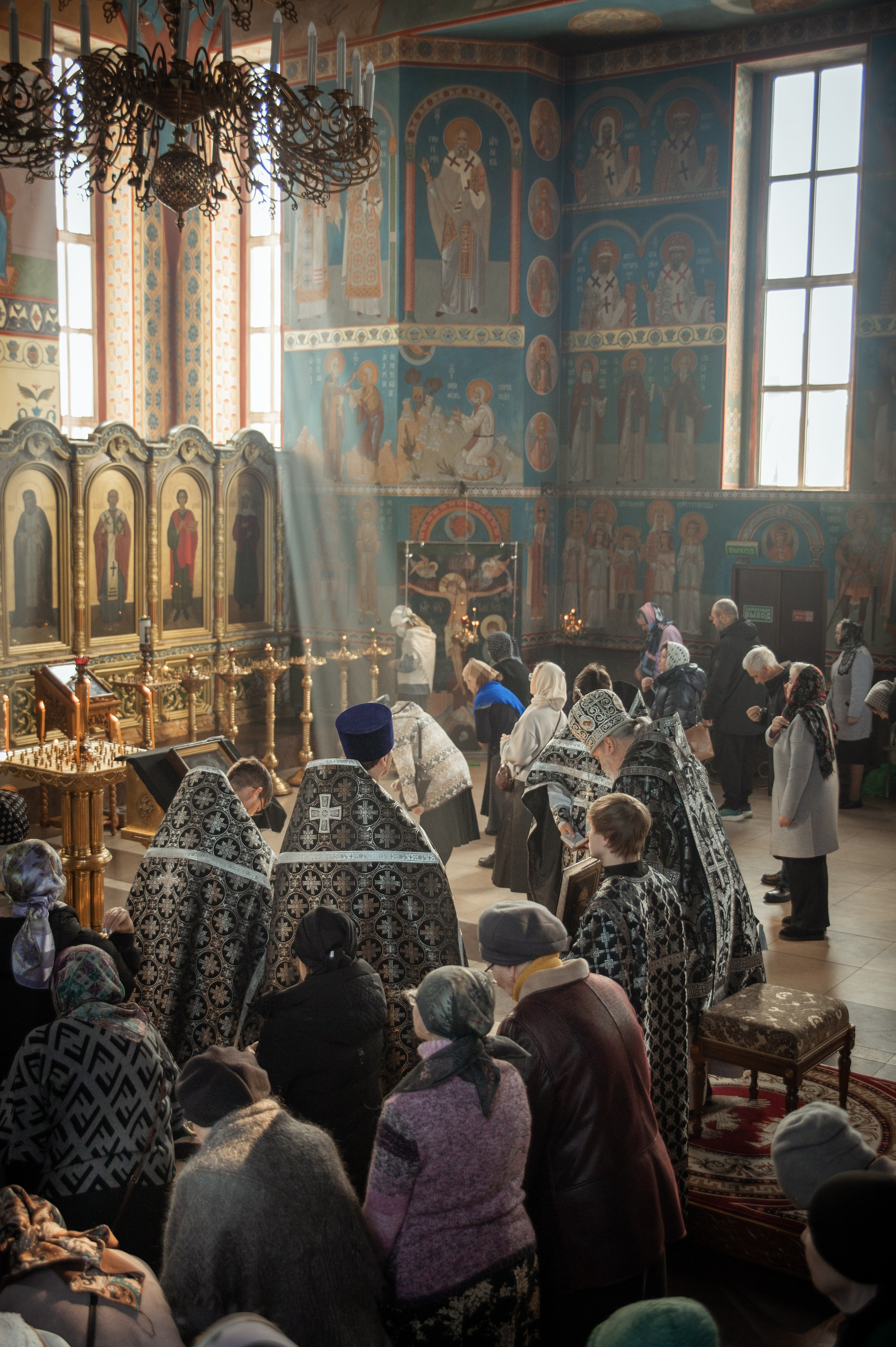 Преждеосвящение Даров. Храм Серафима Саровского. Церковный, семейный и репортажный фотограф Волгоград, Волжский