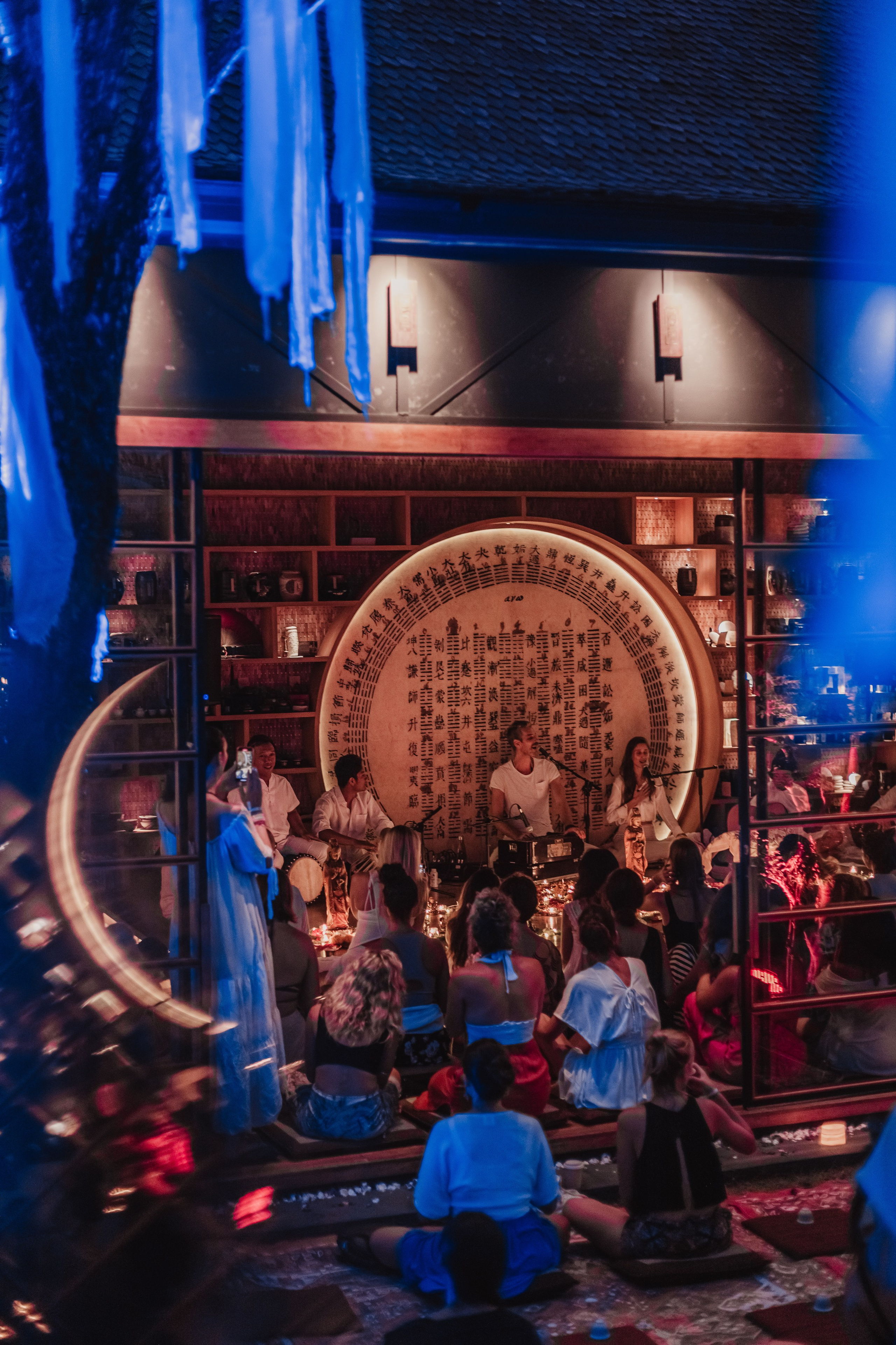 Navaratri w Bhakti Bliss at Dragon tea temple. Мариам Багдасарян