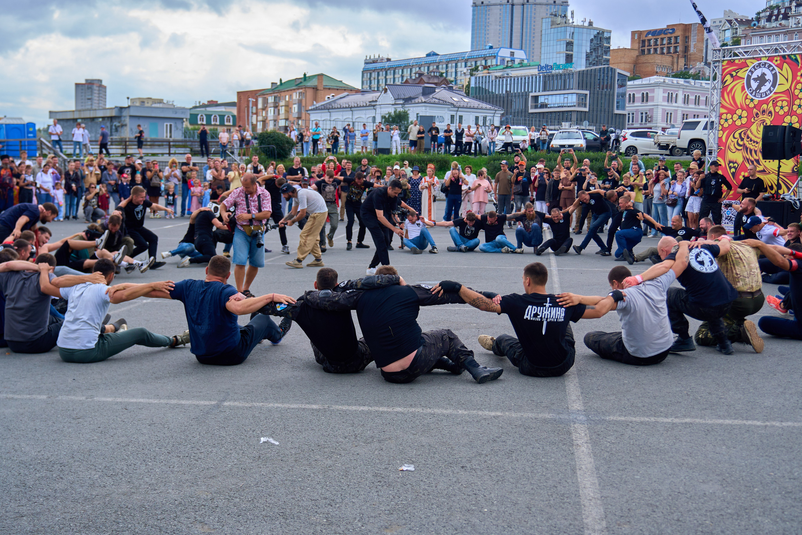 Фестиваль «Русский Двор». Фотограф во Владивостоке