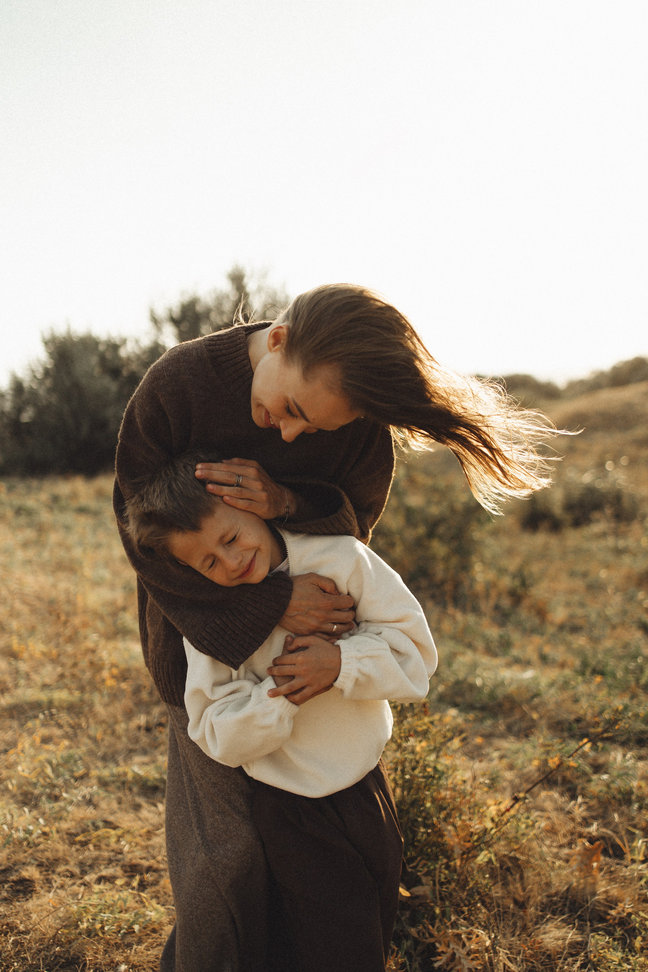 Семейная история, закат в Мержаново. Семейный и детский фотограф, таганрог, ростов-на-дону