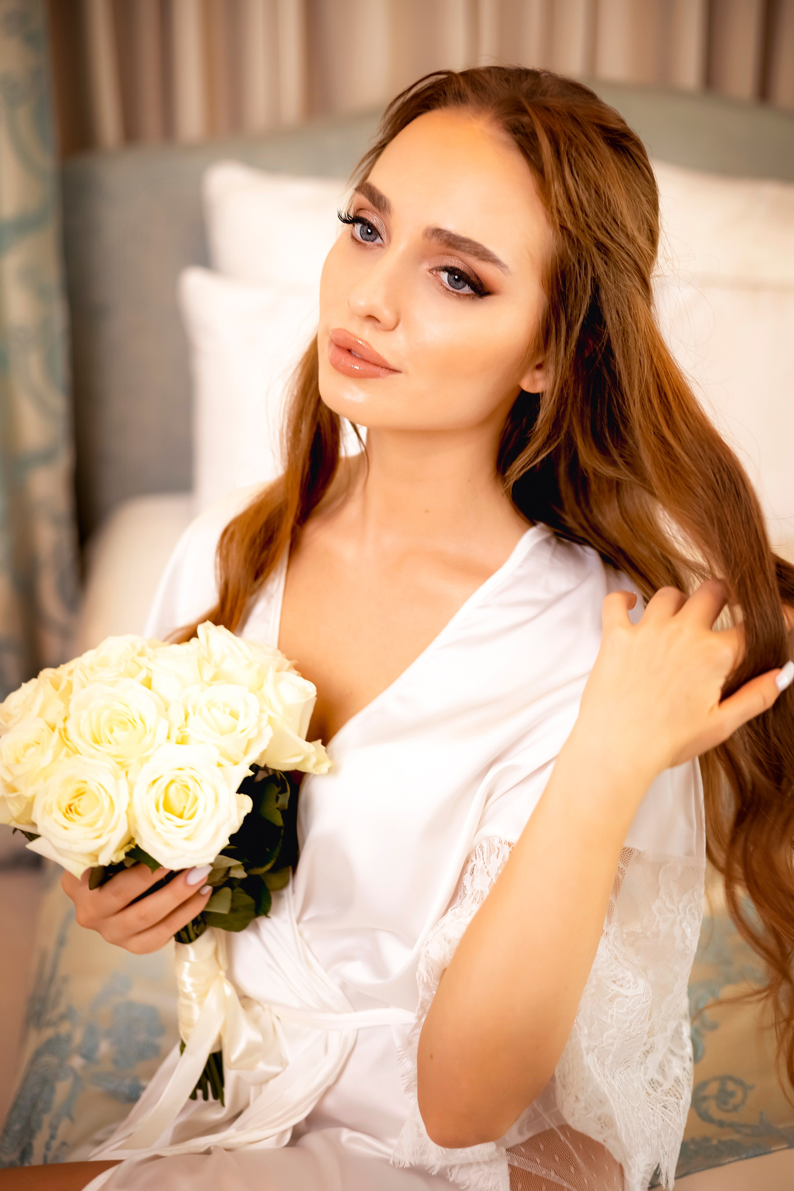 УТРО НЕВЕСТЫ. Фотограф Людмила Лебединская г. Краснодар (Приморско-Ахтарский р-он)