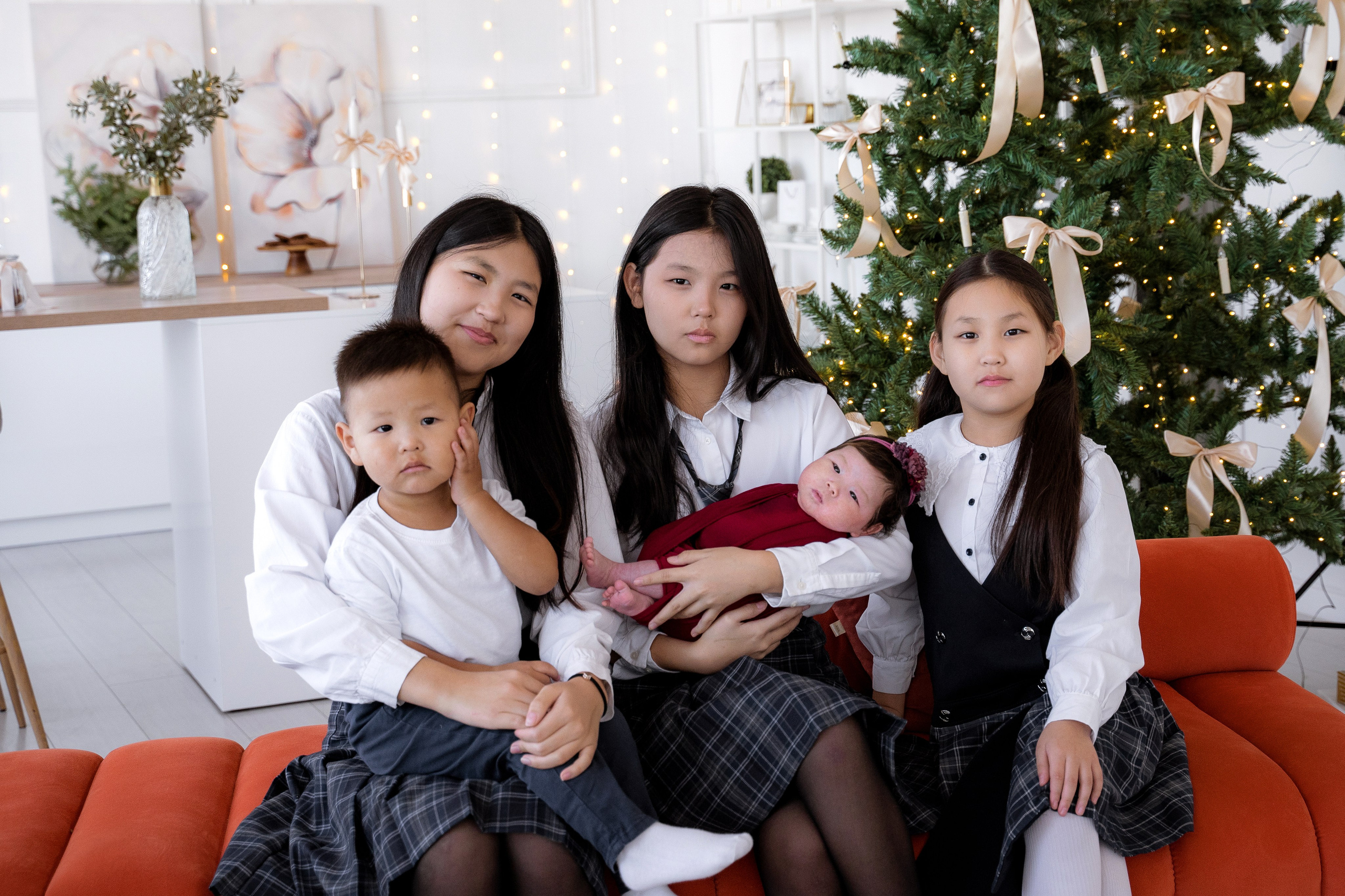 Ньюборн стандарт. Фотостудия Малина в городе Улан-Удэ. Фотограф Ирина Жарникова