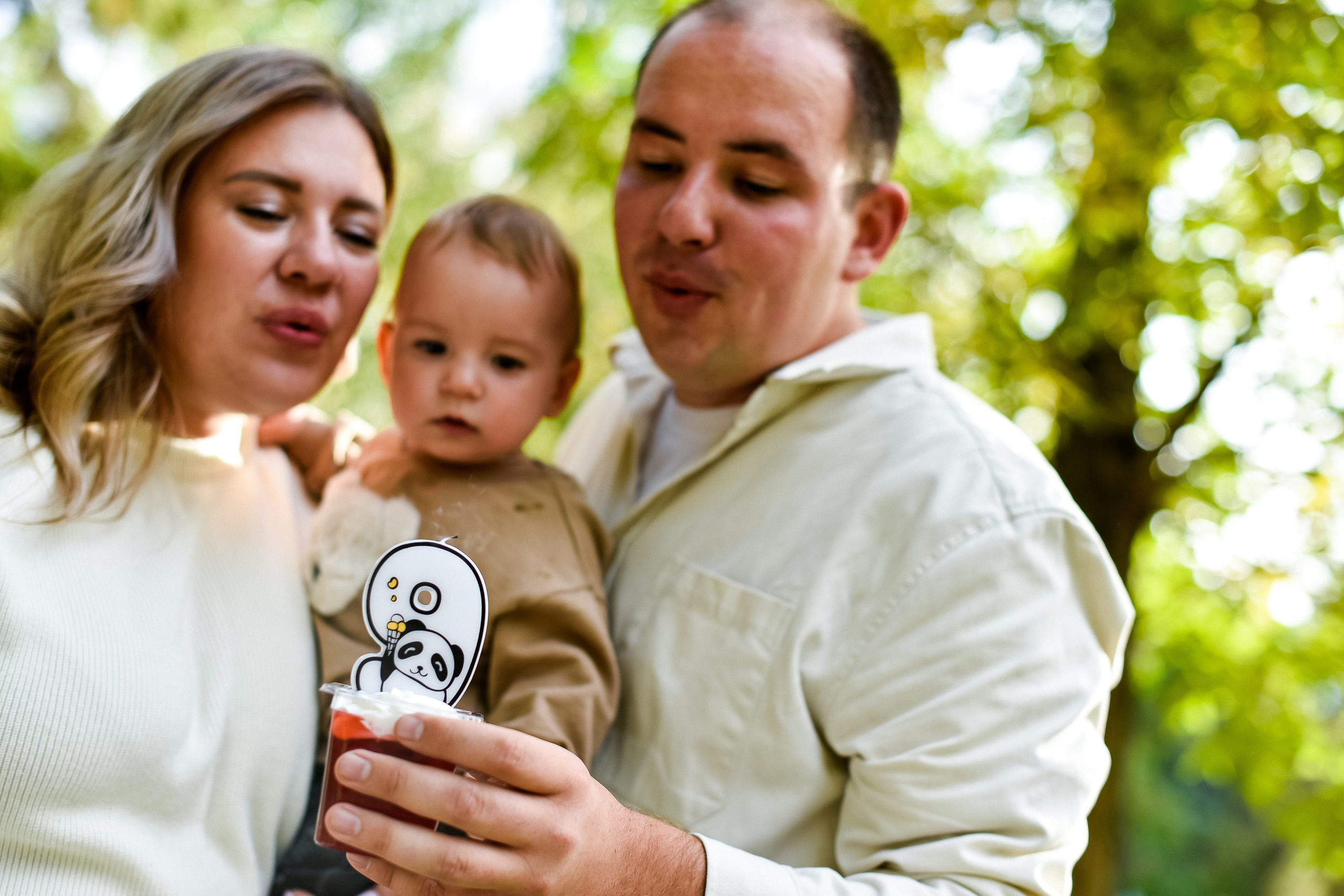Семья Дмитрий, Настенька и Мирон