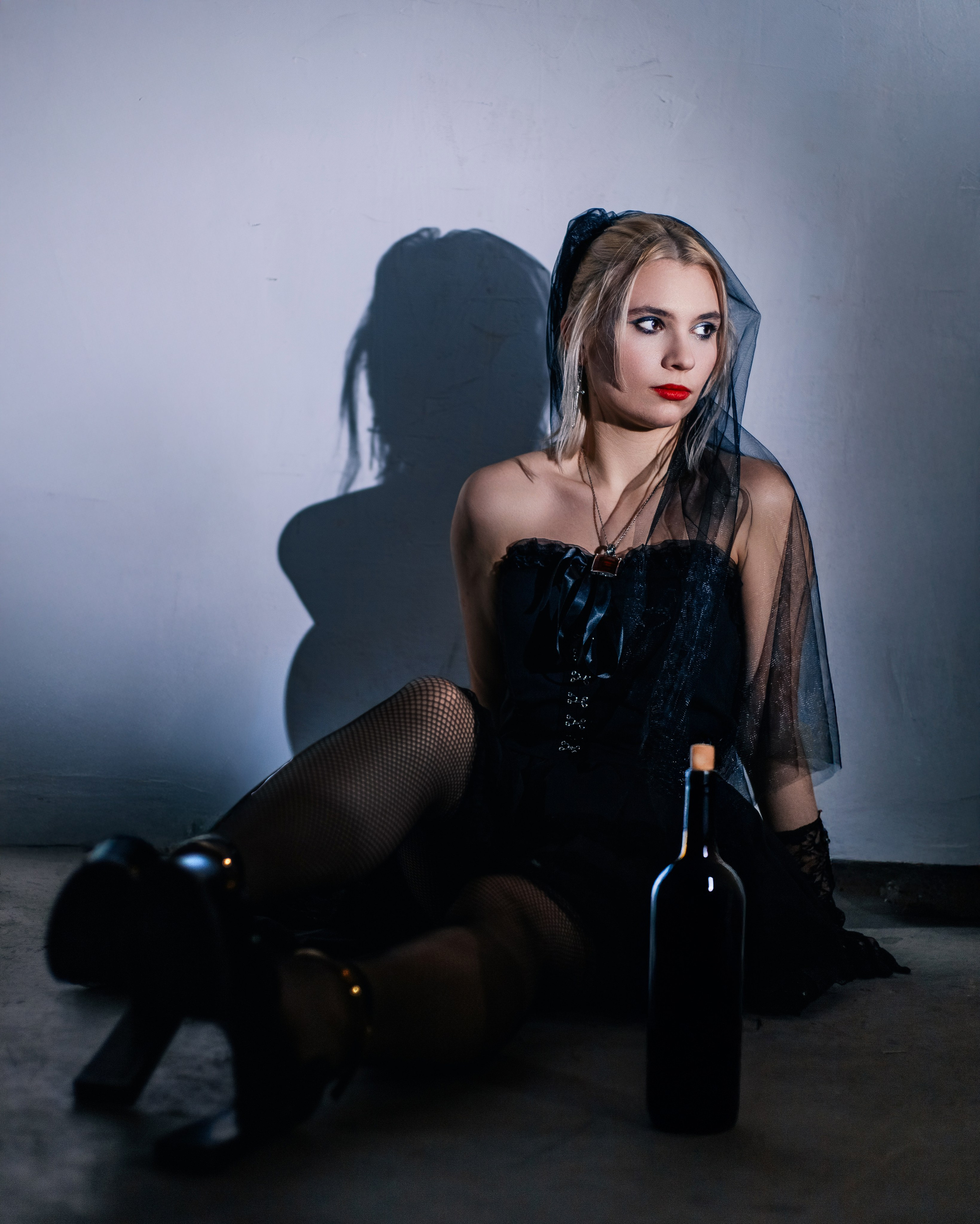 Чёрная невеста. Рокография. Аля Рашпиль. Фотограф Москва