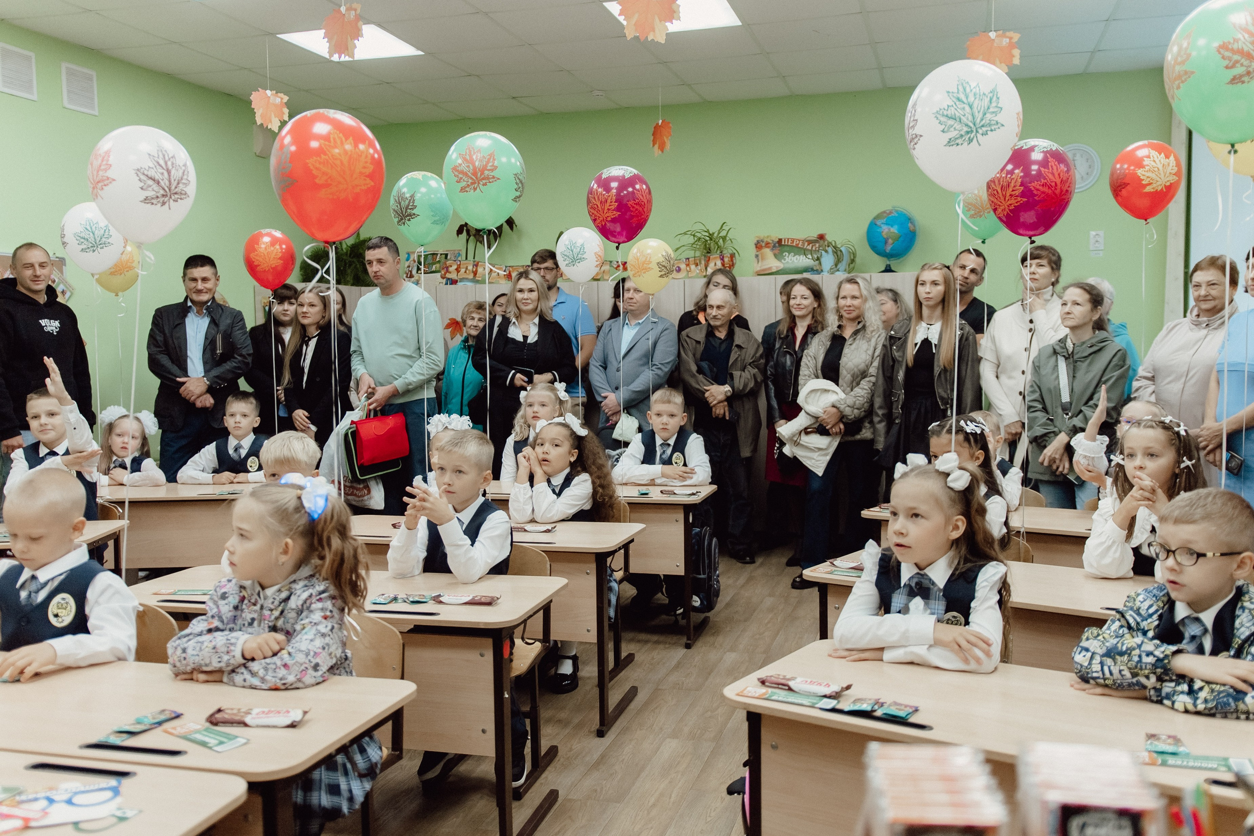 1 сентября 1 «Б» класса. Фотограф в Кирове и Кирово-Чепецке Валерия Шиляева