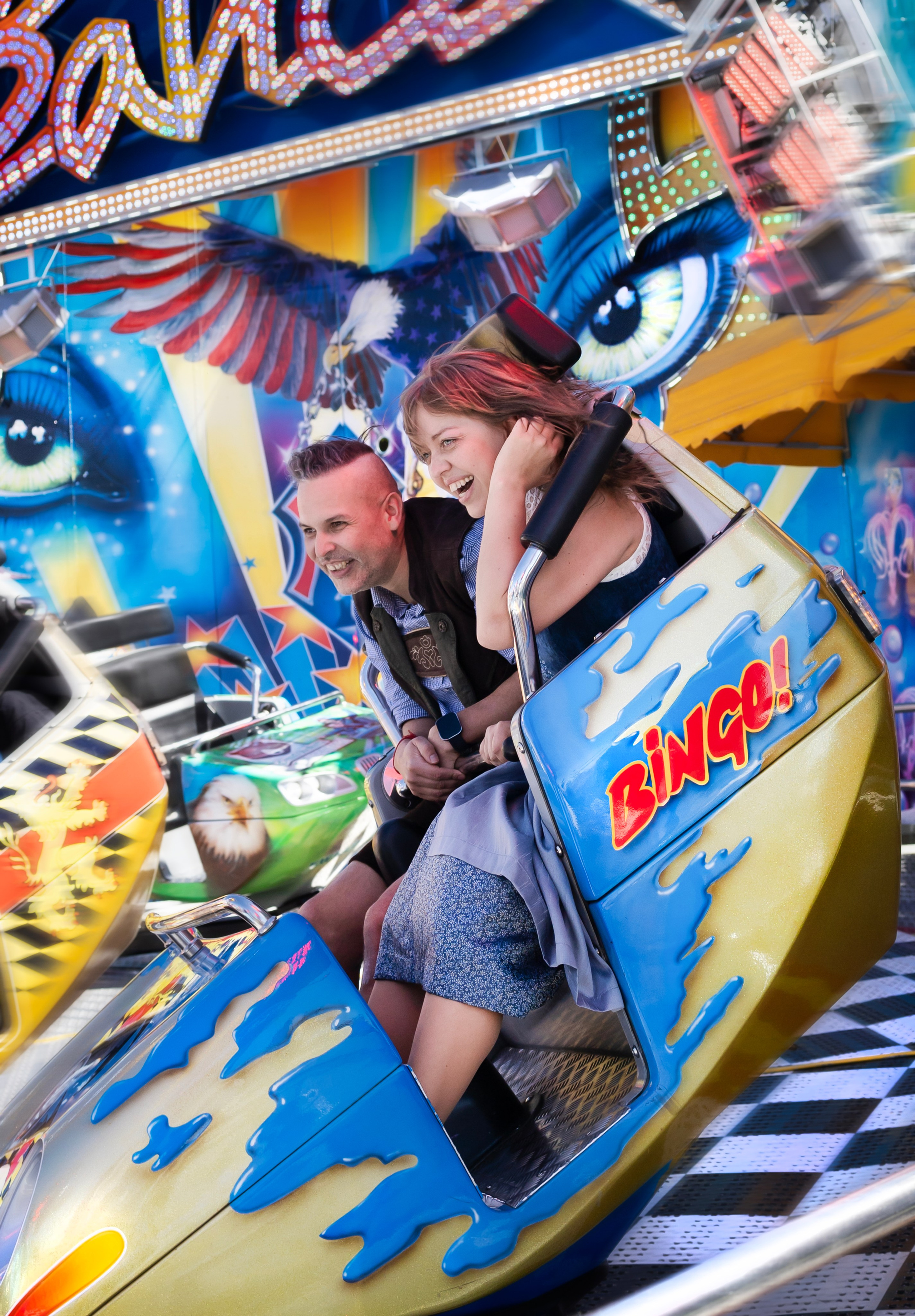 Frühlingsfest. Photographer in Munich