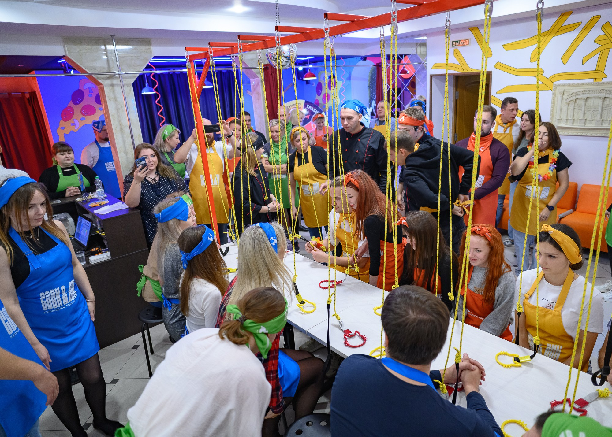 Кулинарный квест-шоу CooknRun. Фотограф Александр Данилов