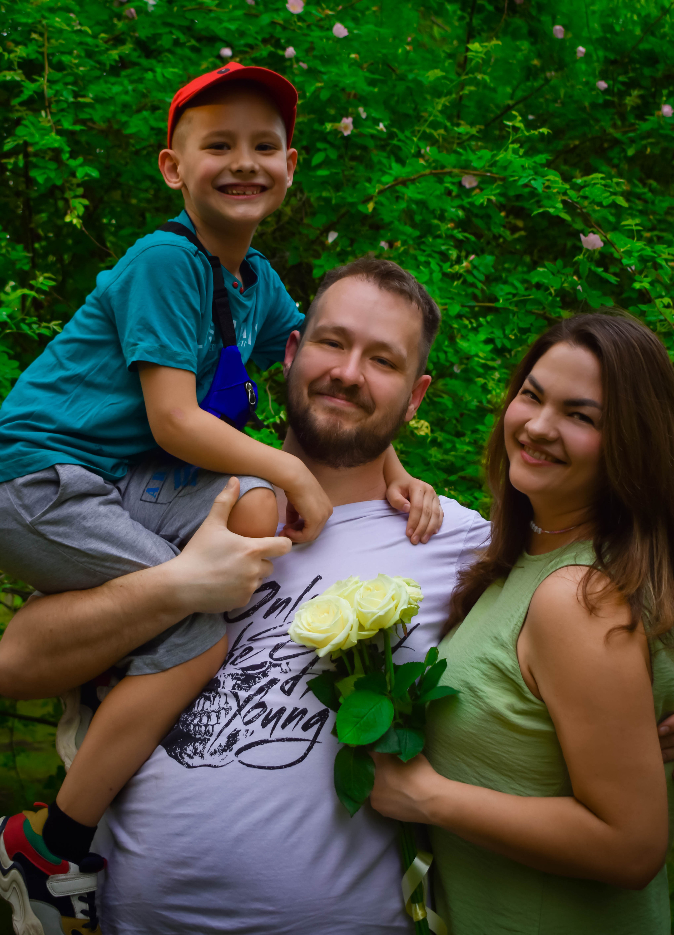 Алексей, Наталия и Максим