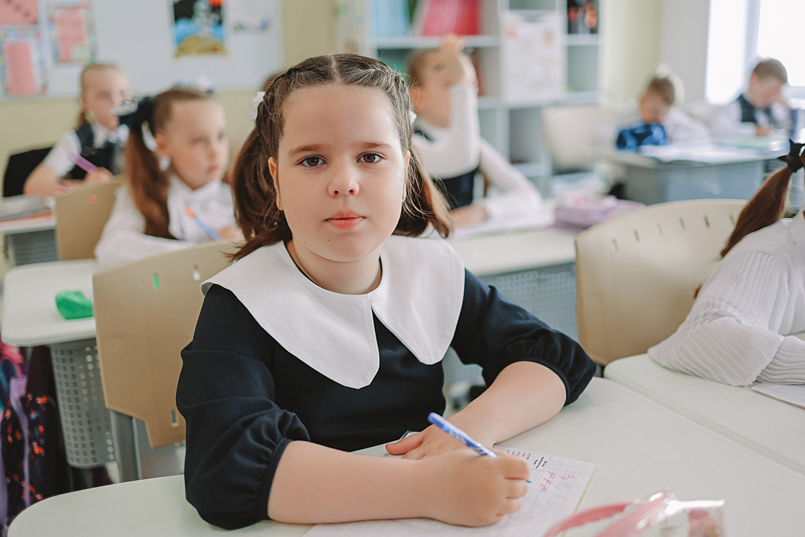 Один день в школе 1 класс. Семейный фотограф Тюмень, фотограф на роды Салмина Мария