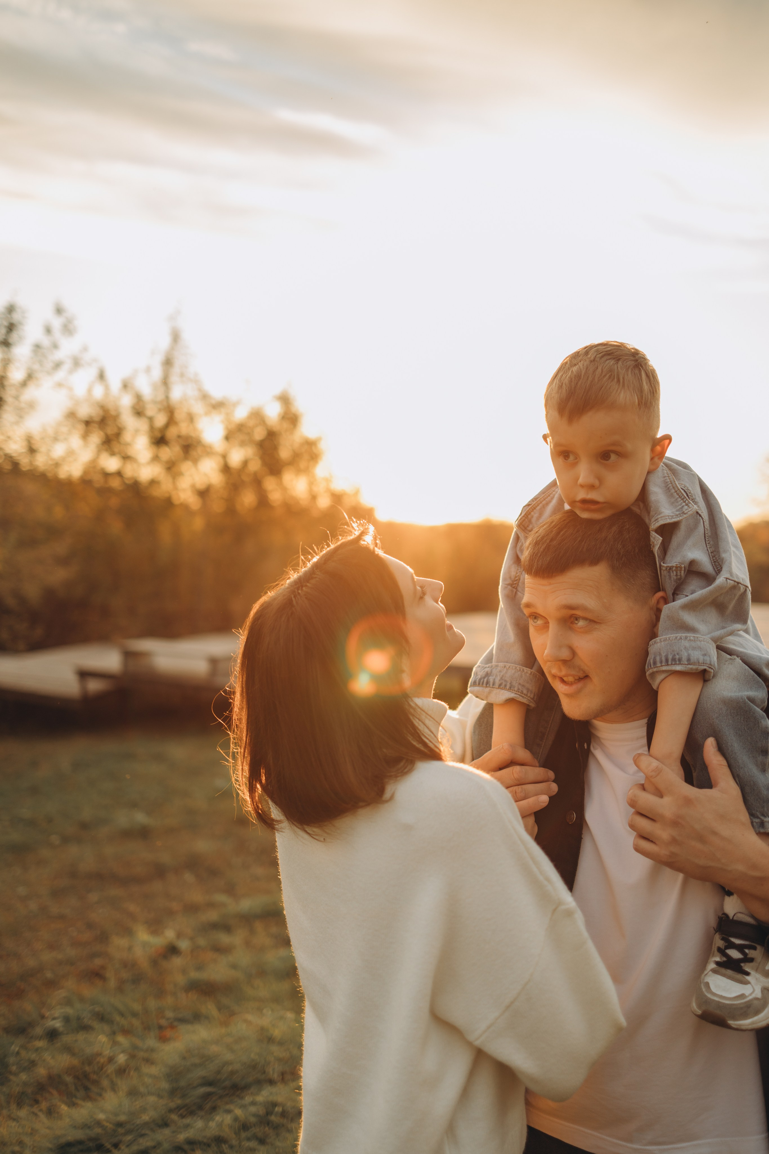 Сентябрьский вечер. Семейный и детский фотограф в Тюмени Вика Алленова